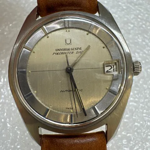 Universal Genève Polerouter 35mm Stainless steel Silver