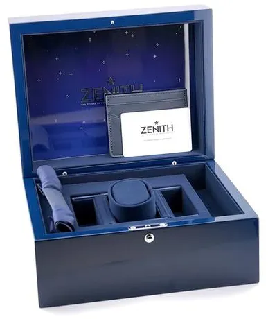 Zenith Defy Skyline 03.9300.3630/51.001 41mm Stainless steel Blue 4