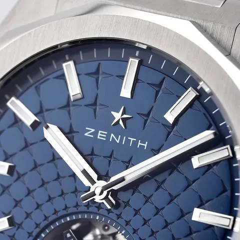 Zenith Defy Skyline 03.9300.3630/51.001 41mm Stainless steel Blue 11