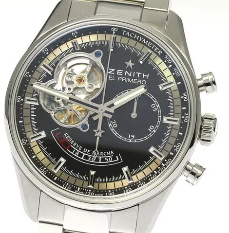 Zenith El Primero Chronomaster 03.2080.4021 42mm Stainless steel Black