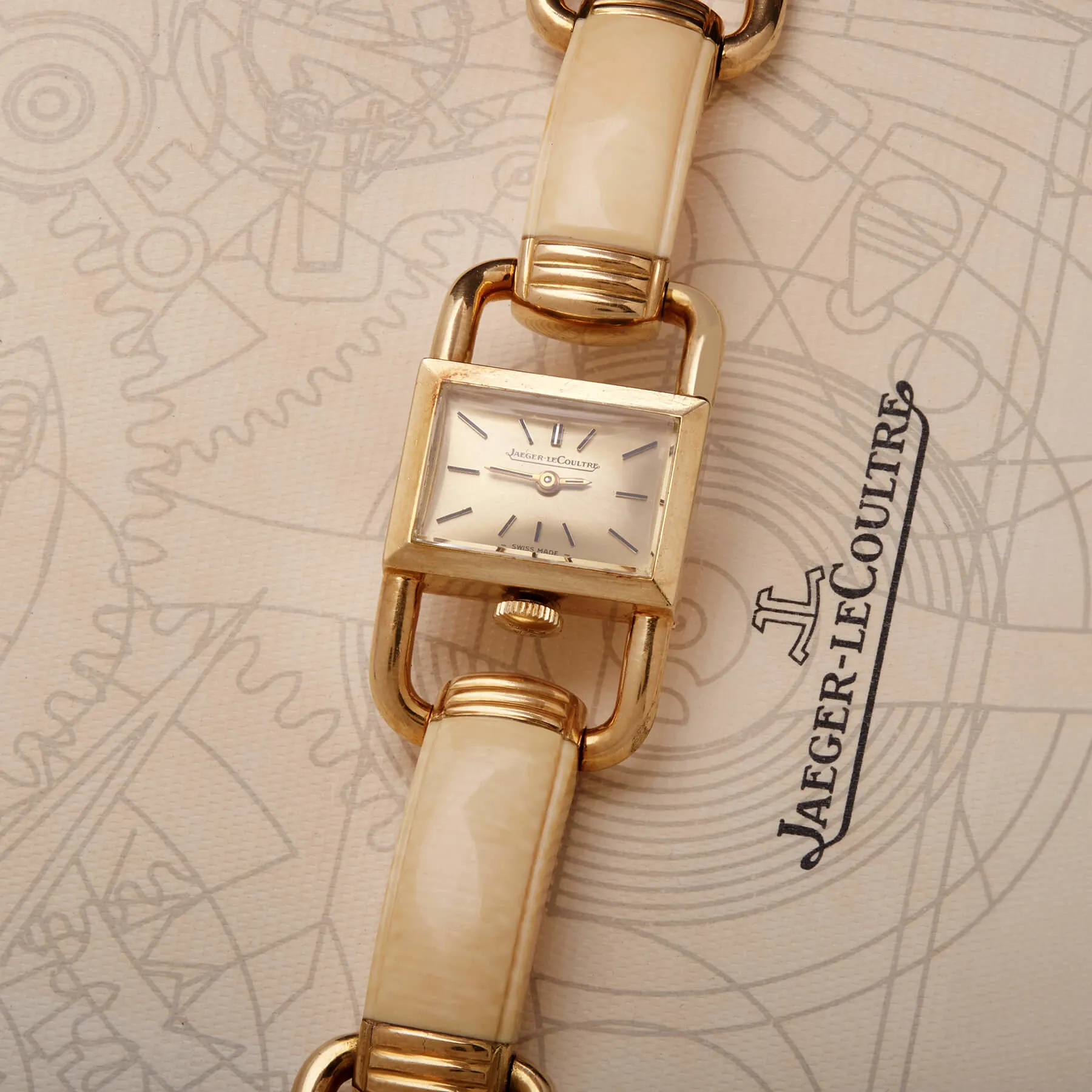 Jaeger-LeCoultre 810 20mm Oro giallo 18kt oro 6