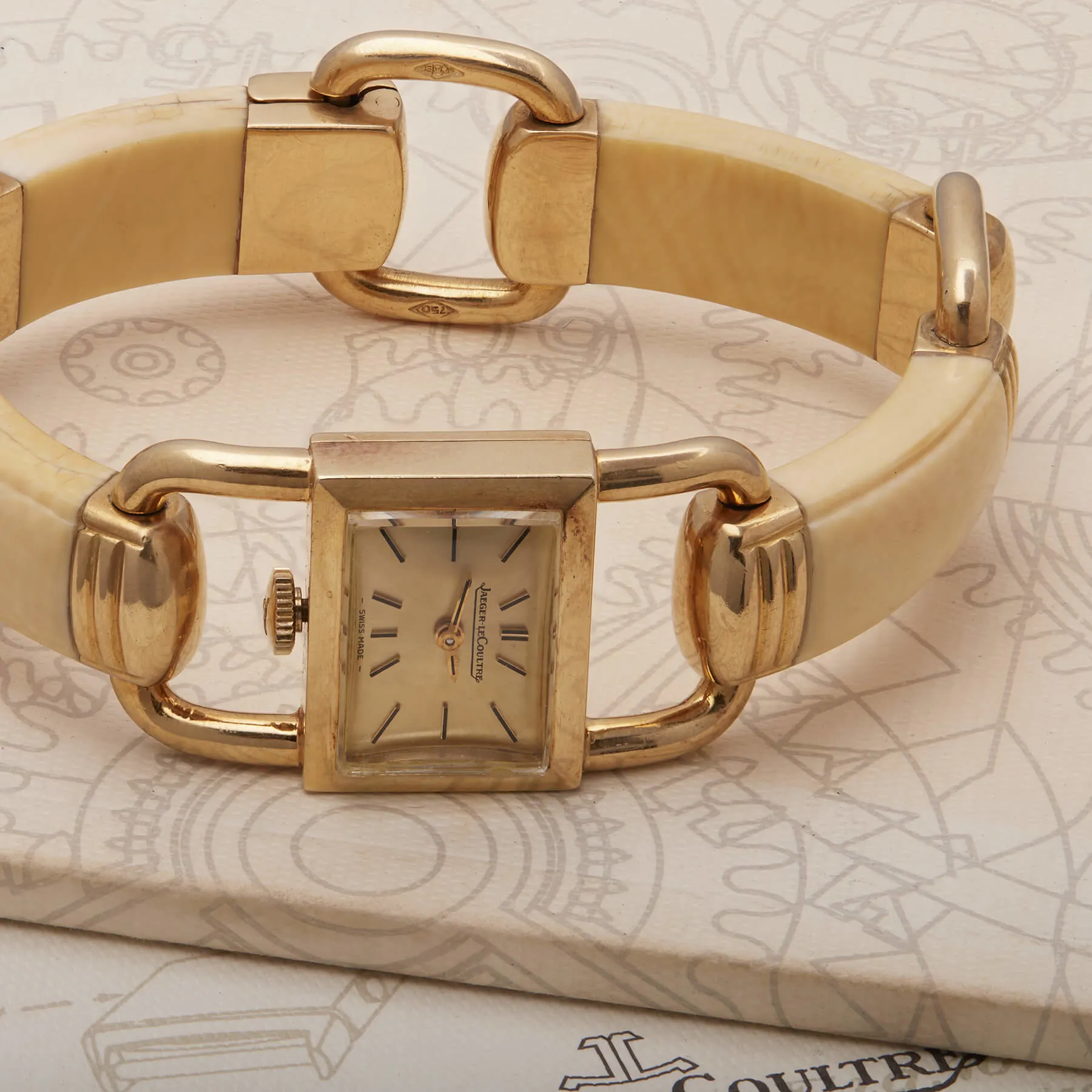 Jaeger-LeCoultre 810 20mm Oro giallo 18kt oro 7