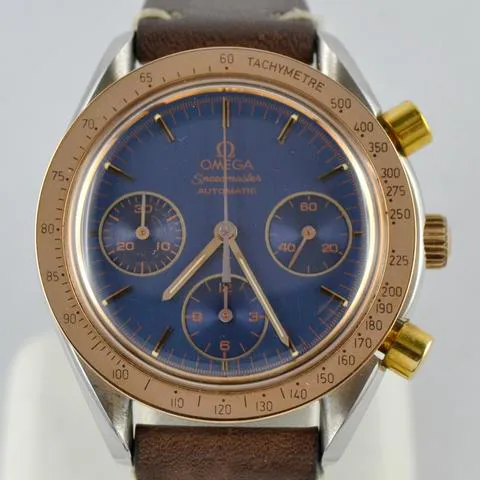 Omega Speedmaster 175.00.33 39mm Yellow gold and Stainless steel Blue