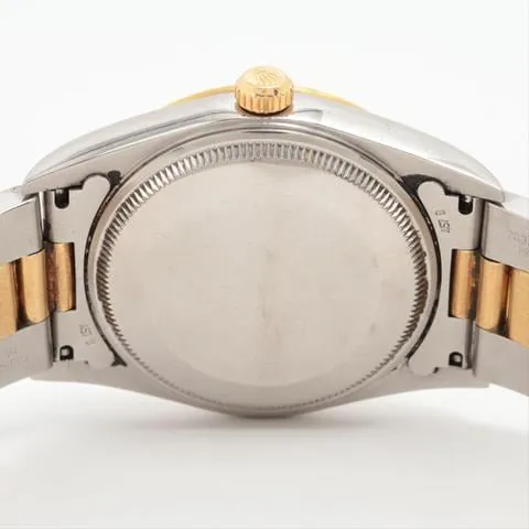 Rolex Oyster Perpetual 34 14203 34mm Yellow gold and Stainless steel Gray 6