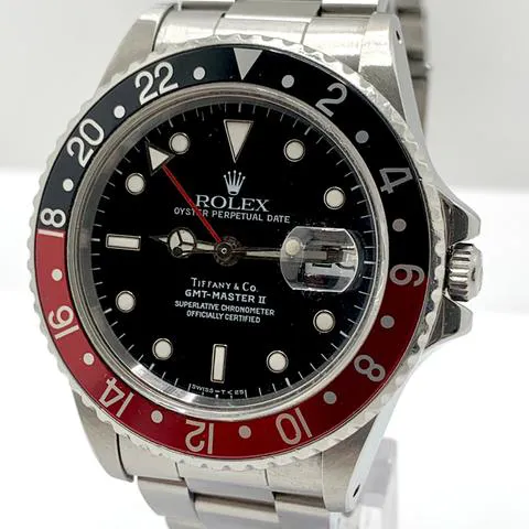 Rolex GMT-Master II 16760 40mm Stainless steel Black