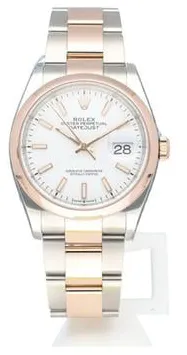 Rolex Datejust 36 126201 Rose gold White 1