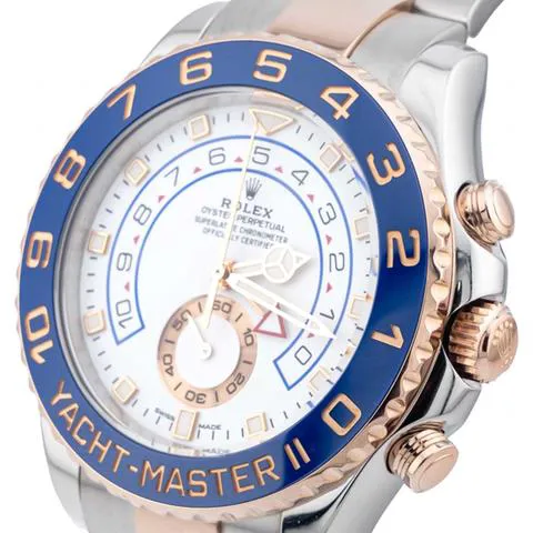 Rolex Yacht-Master II 116681 44mm Yellow gold and Stainless steel White