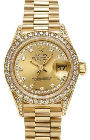 Rolex Datejust 69138G 26mm Yellow gold Champagne