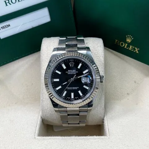 Rolex Datejust II 116334 41mm Stainless steel Black