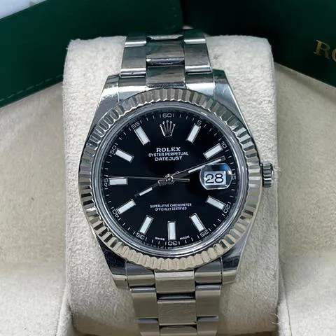 Rolex Datejust II 116334 41mm Stainless steel Black 1