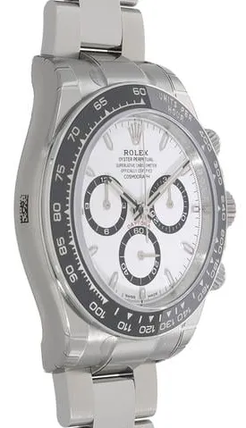 Rolex Daytona 126500LN 40mm Stainless steel White 2