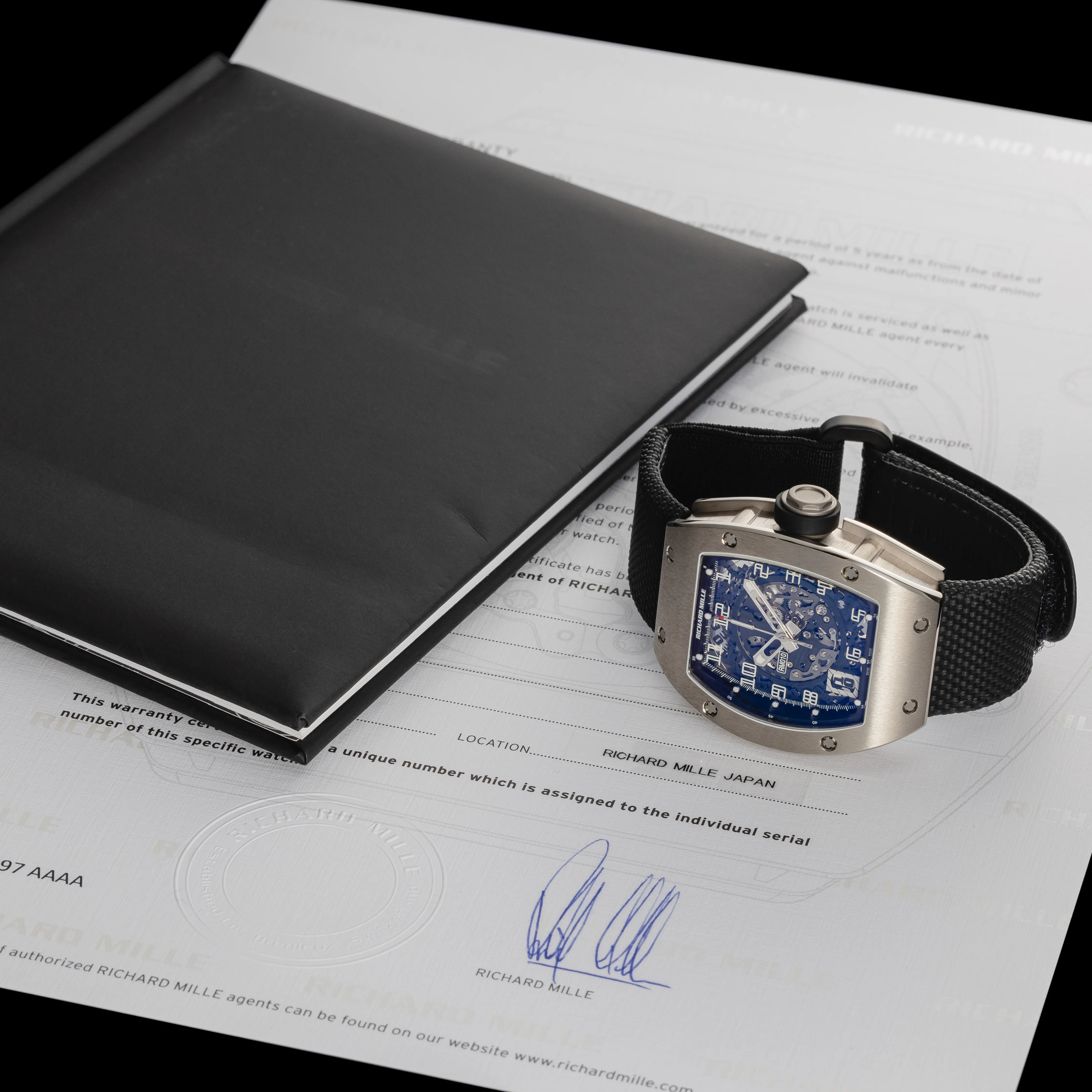 Richard Mille RM 010 RM 010 39.3mm 18k white gold 4