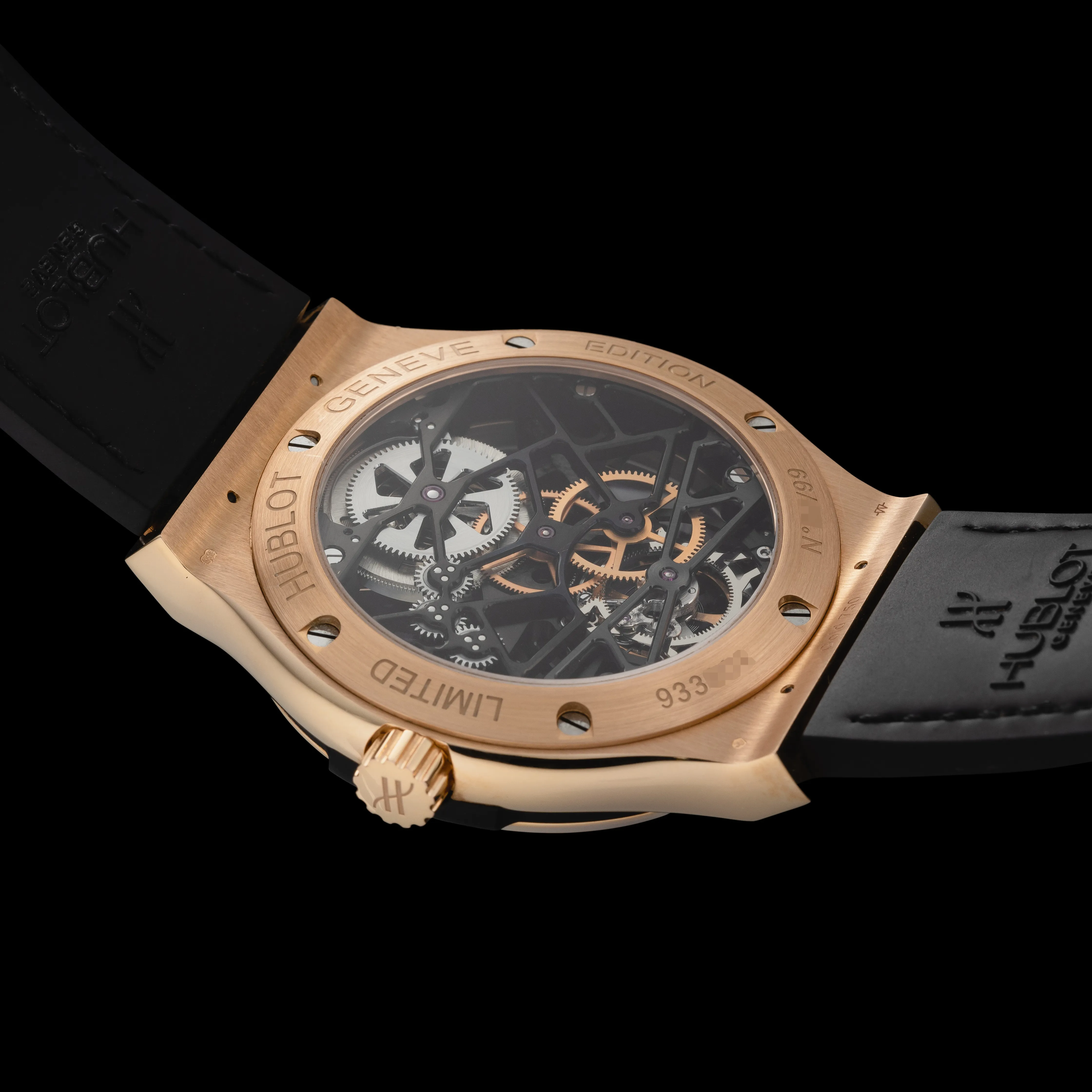 Hublot Classic Fusion 505.OX.0180.LR 43mm 18k rose gold Skeletonized 1