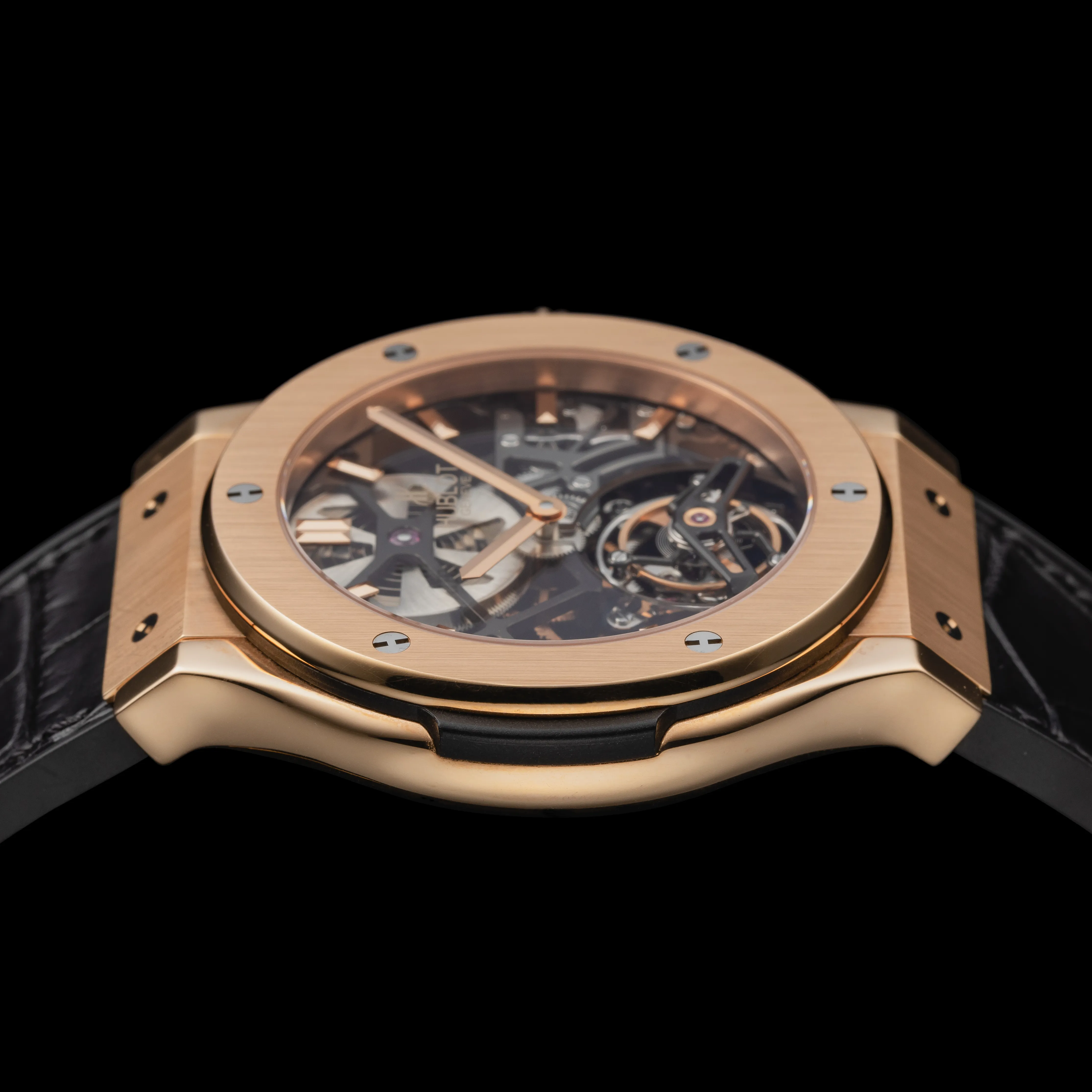 Hublot Classic Fusion 505.OX.0180.LR 43mm 18k rose gold Skeletonized 3