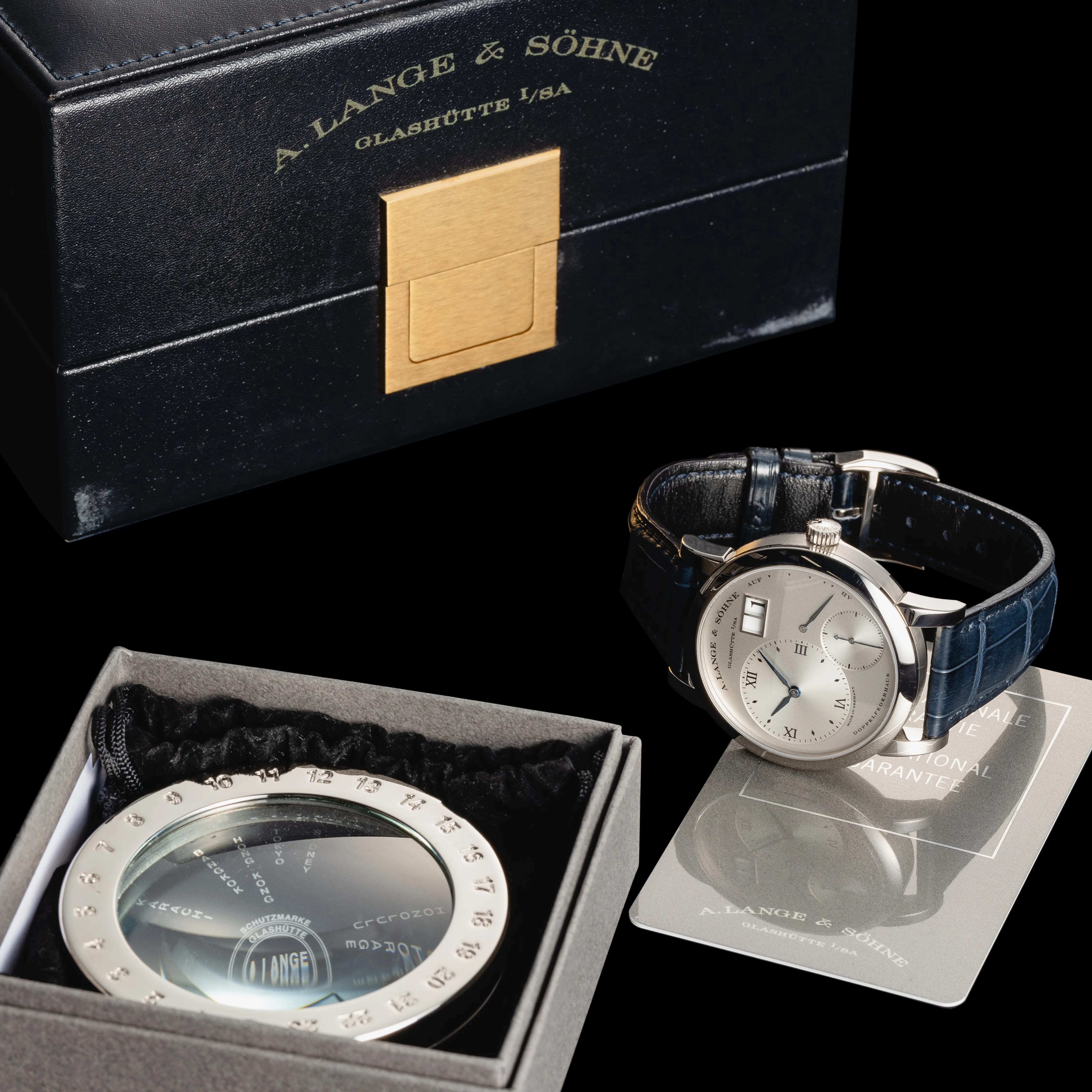 A. Lange & Söhne Lange 1 101.027 39mm 18k white gold Blue 4