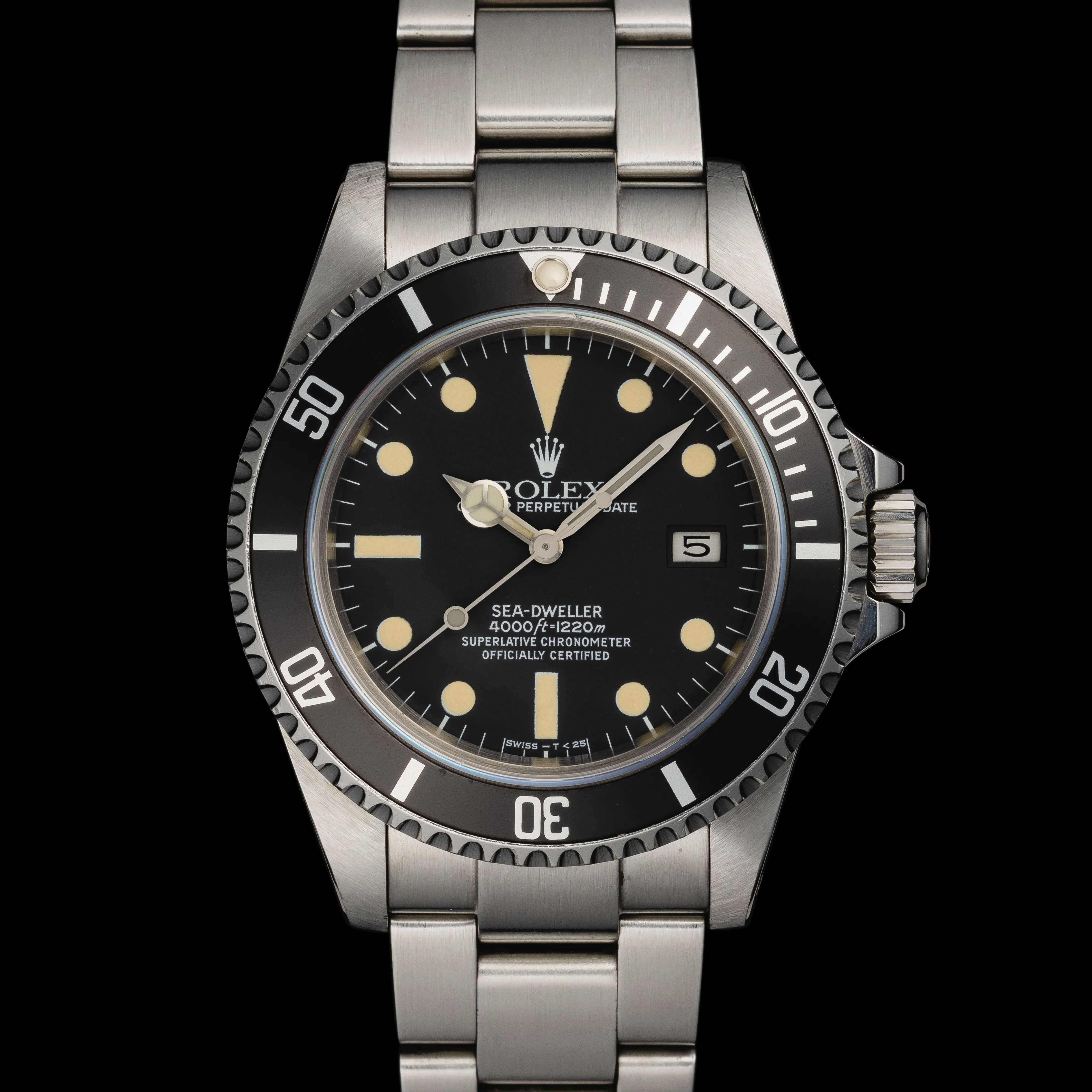 Rolex Sea-Dweller 16660 40mm Stainless steel Black