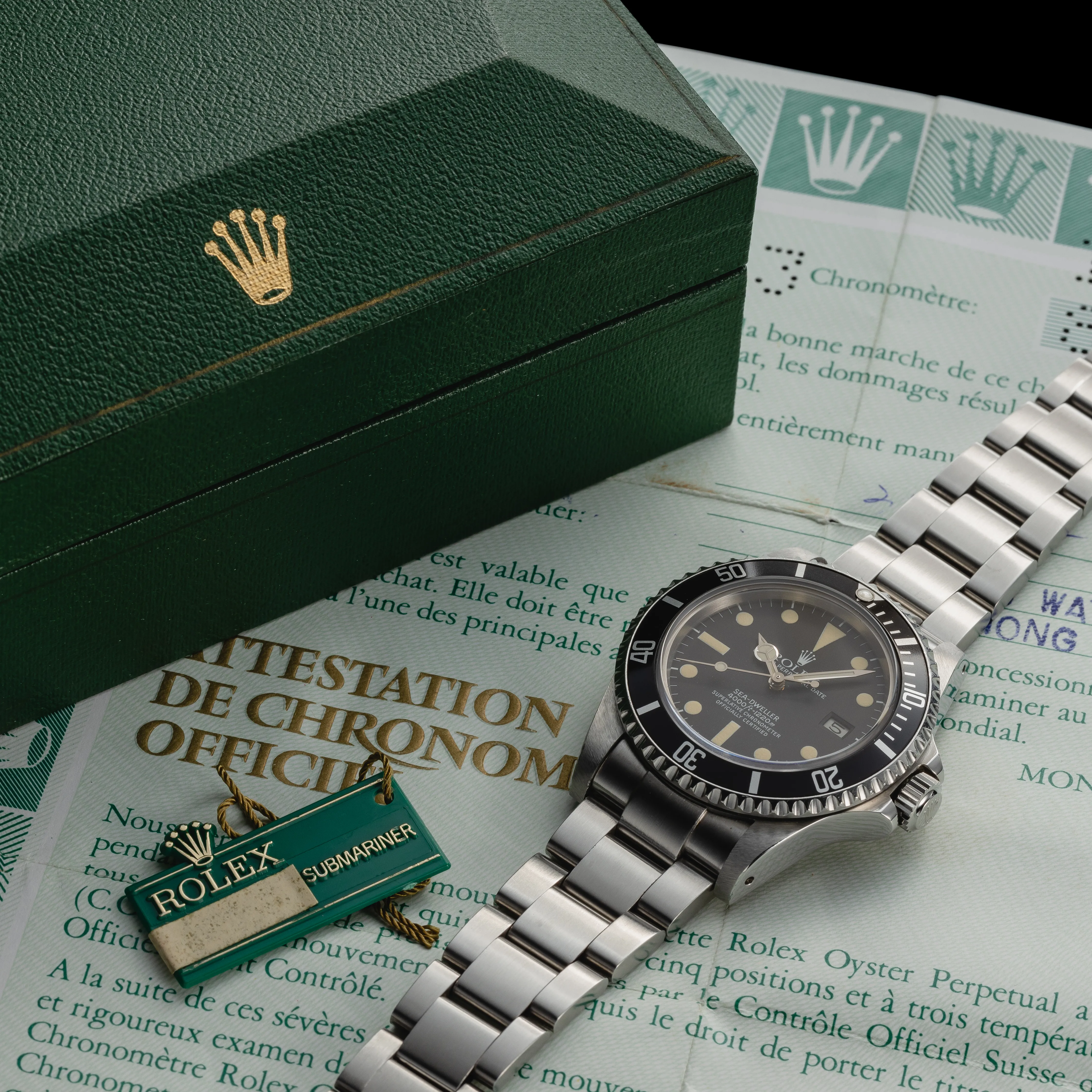 Rolex Sea-Dweller 16660 40mm Stainless steel Black 4