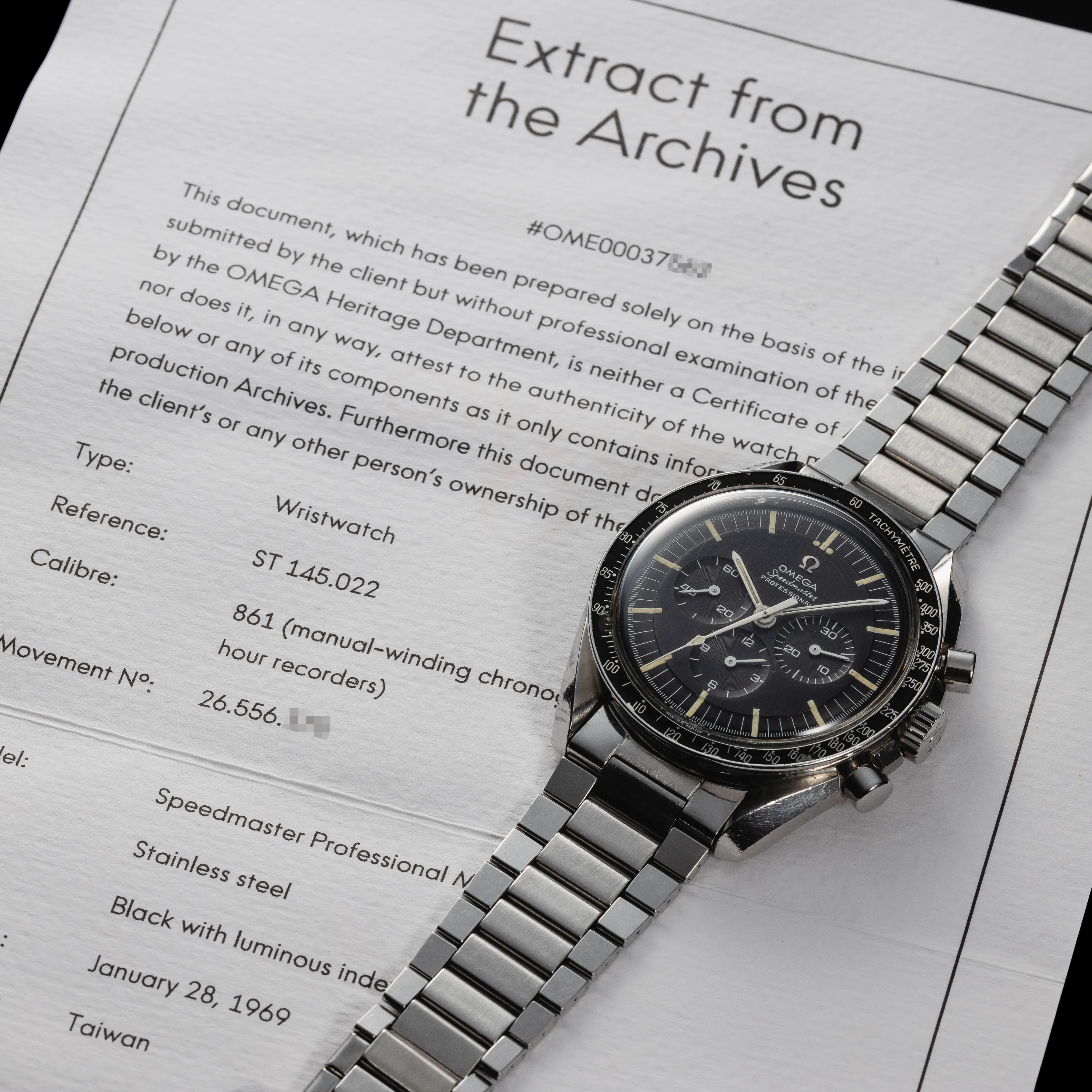 Omega Speedmaster Moonwatch 145.022 40mm Stainless steel 4