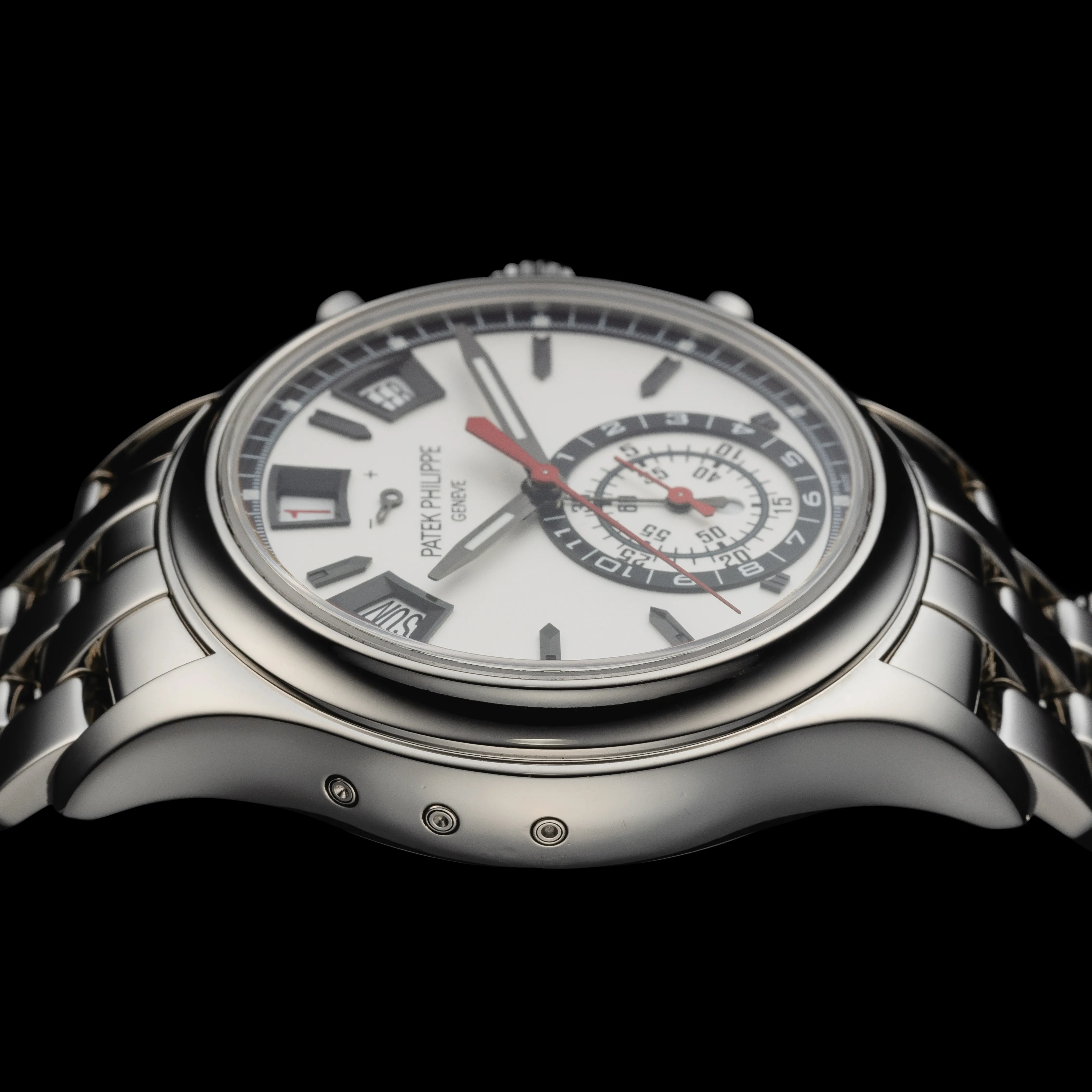 Patek Philippe Annual Calendar Chronograph 5960/1A-001 40mm Stainless steel Silver 3