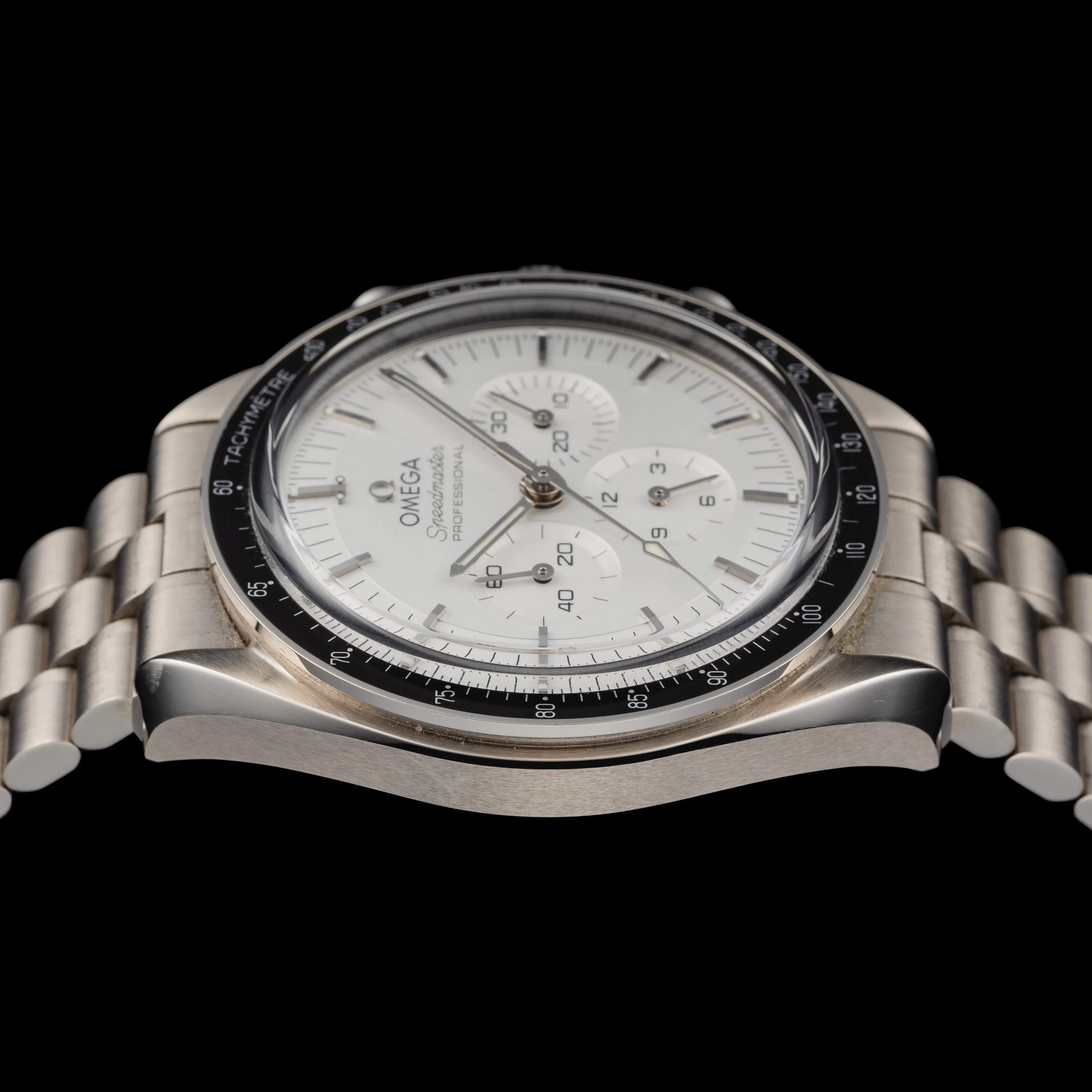 Omega Speedmaster Moonwatch 310.60.42.50.02.001 42mm 18k white gold Silver 3