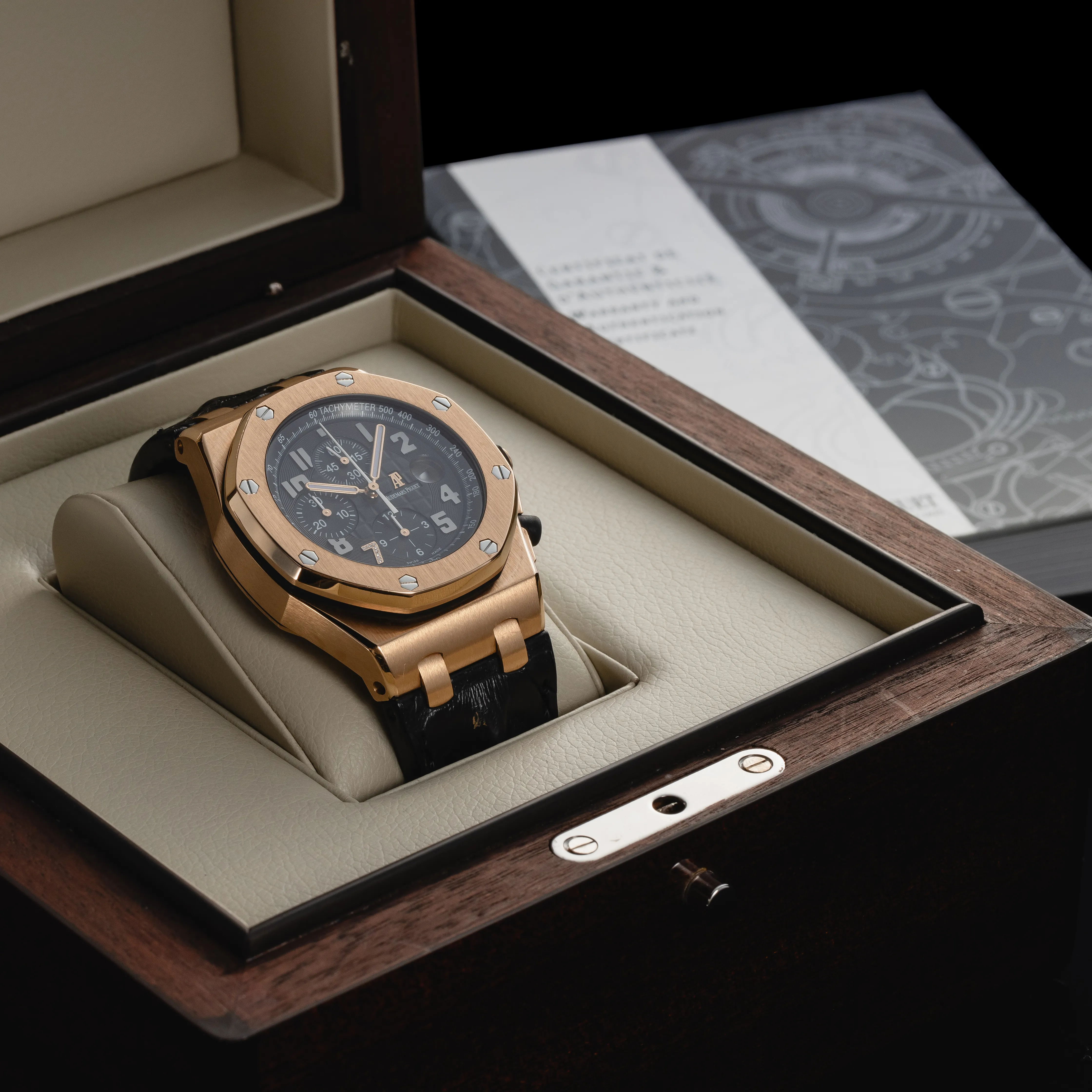 Audemars Piguet Royal Oak Offshore 26180OR.OO.D101CR.01 42mm Rose gold Black 4