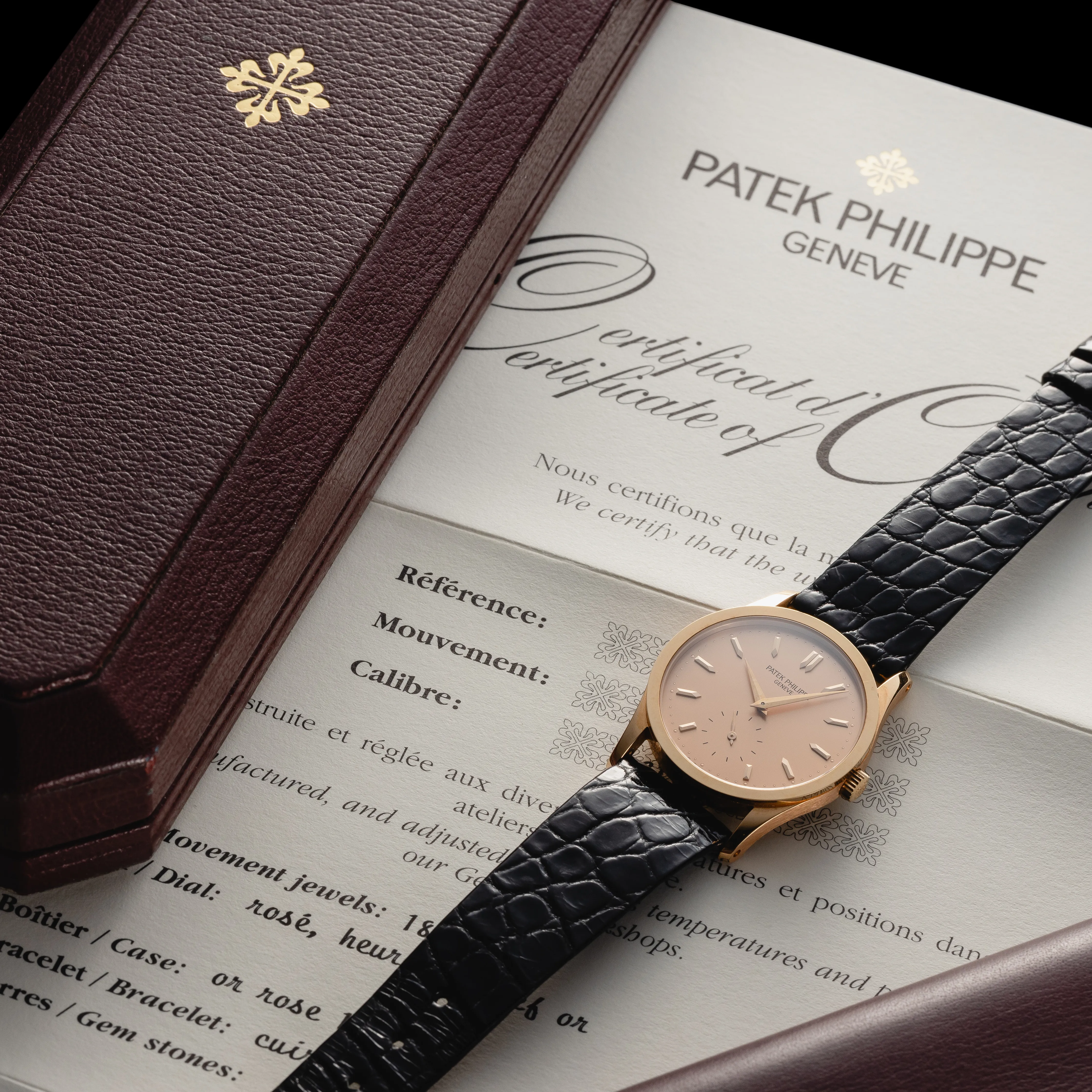 Patek Philippe Calatrava 3796 31mm 18k rose gold Rose gold 4