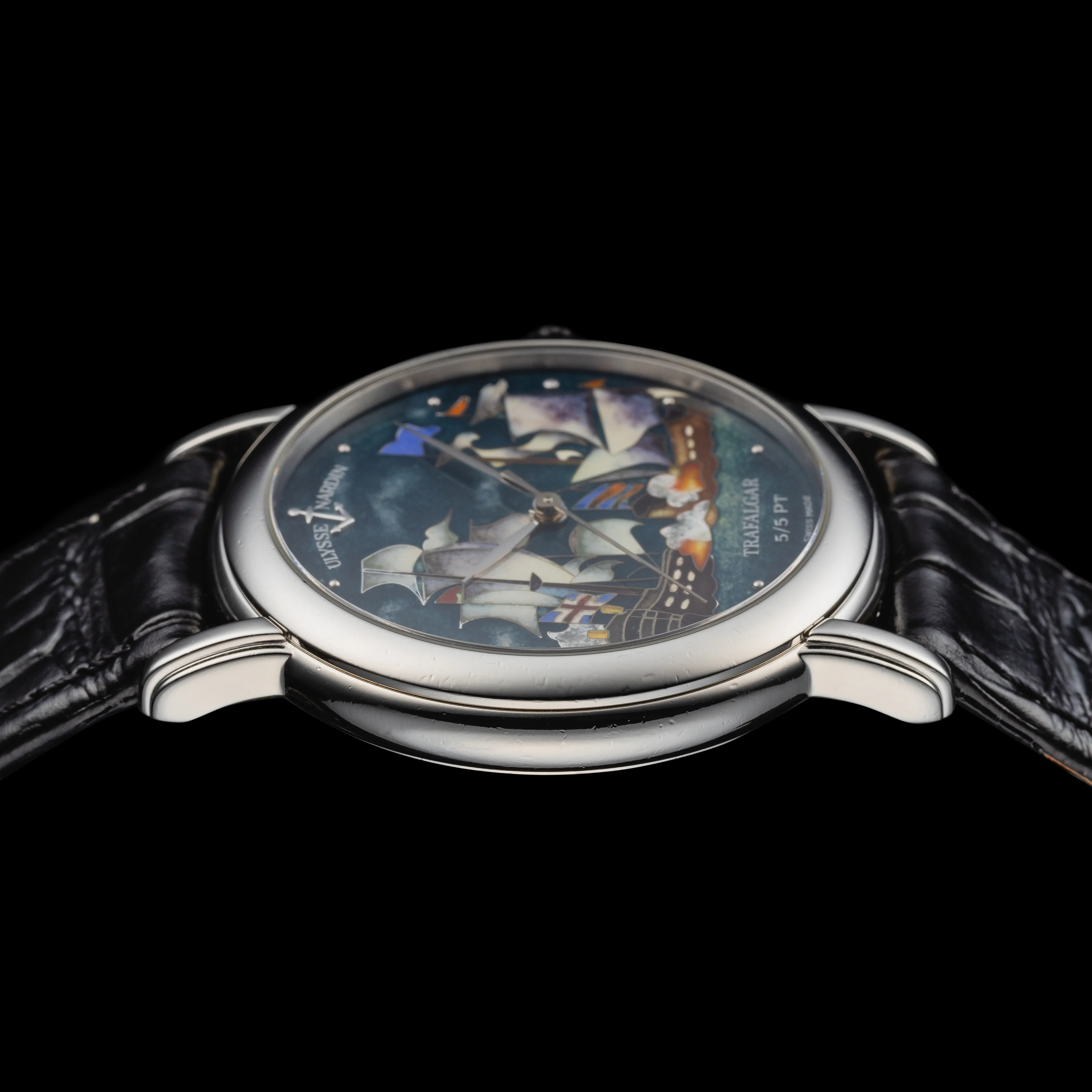 Ulysse Nardin San Marco 139-70-9 38mm Platinum Multi-colored 3