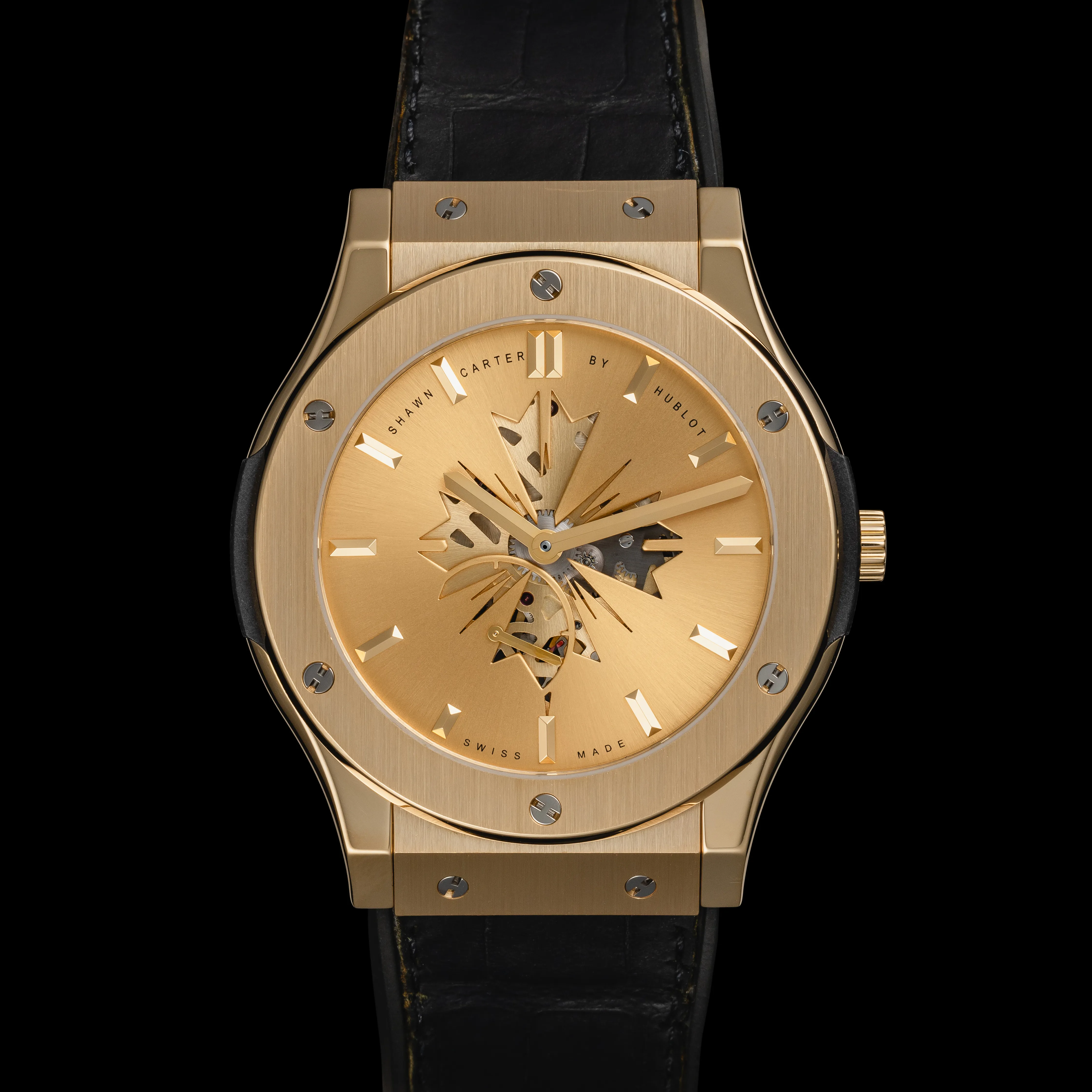 Hublot Classic Fusion Ultra-Thin 515.VX.4001.LR.SHC13 44mm 18k yellow gold