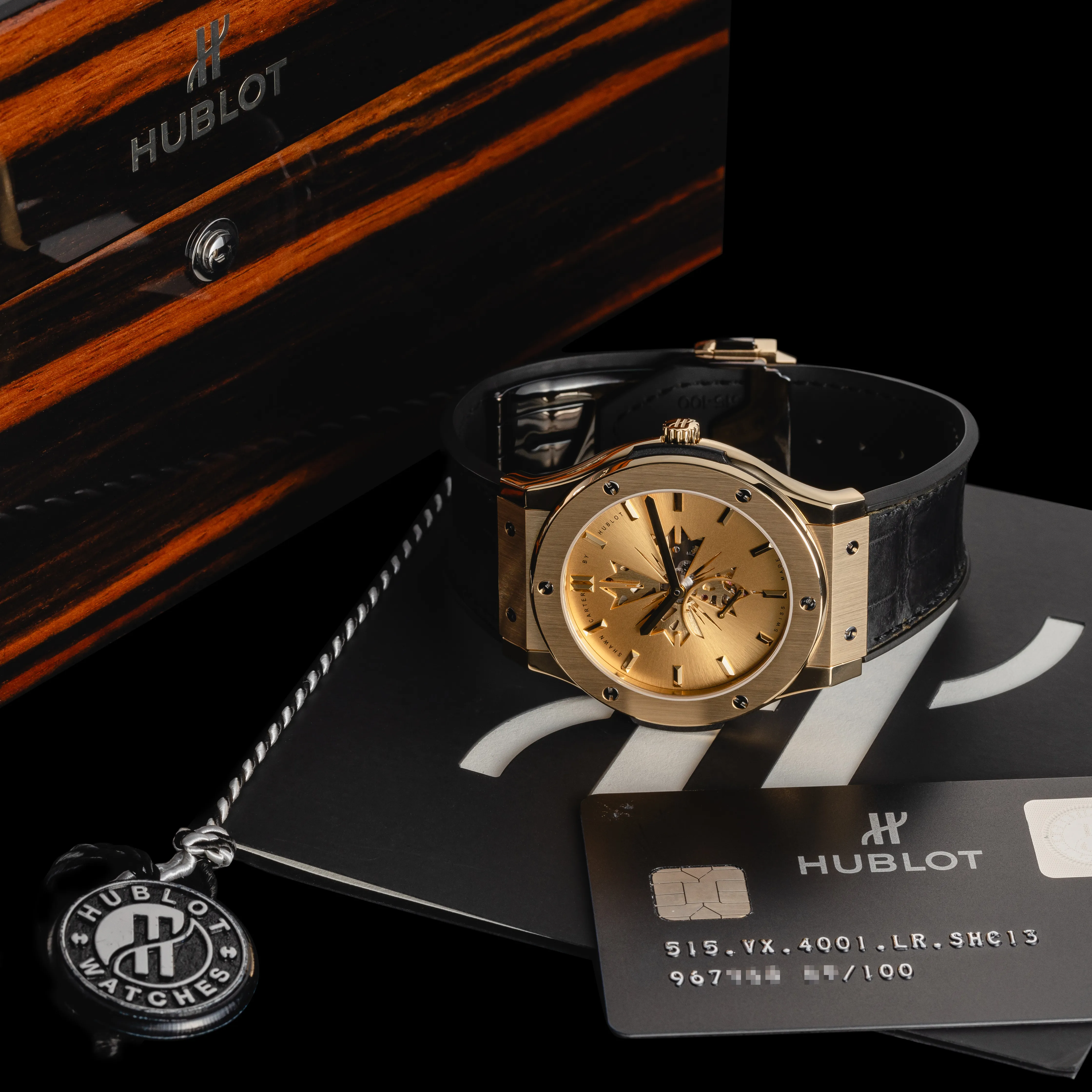 Hublot Classic Fusion Ultra-Thin 515.VX.4001.LR.SHC13 44mm 18k yellow gold 4