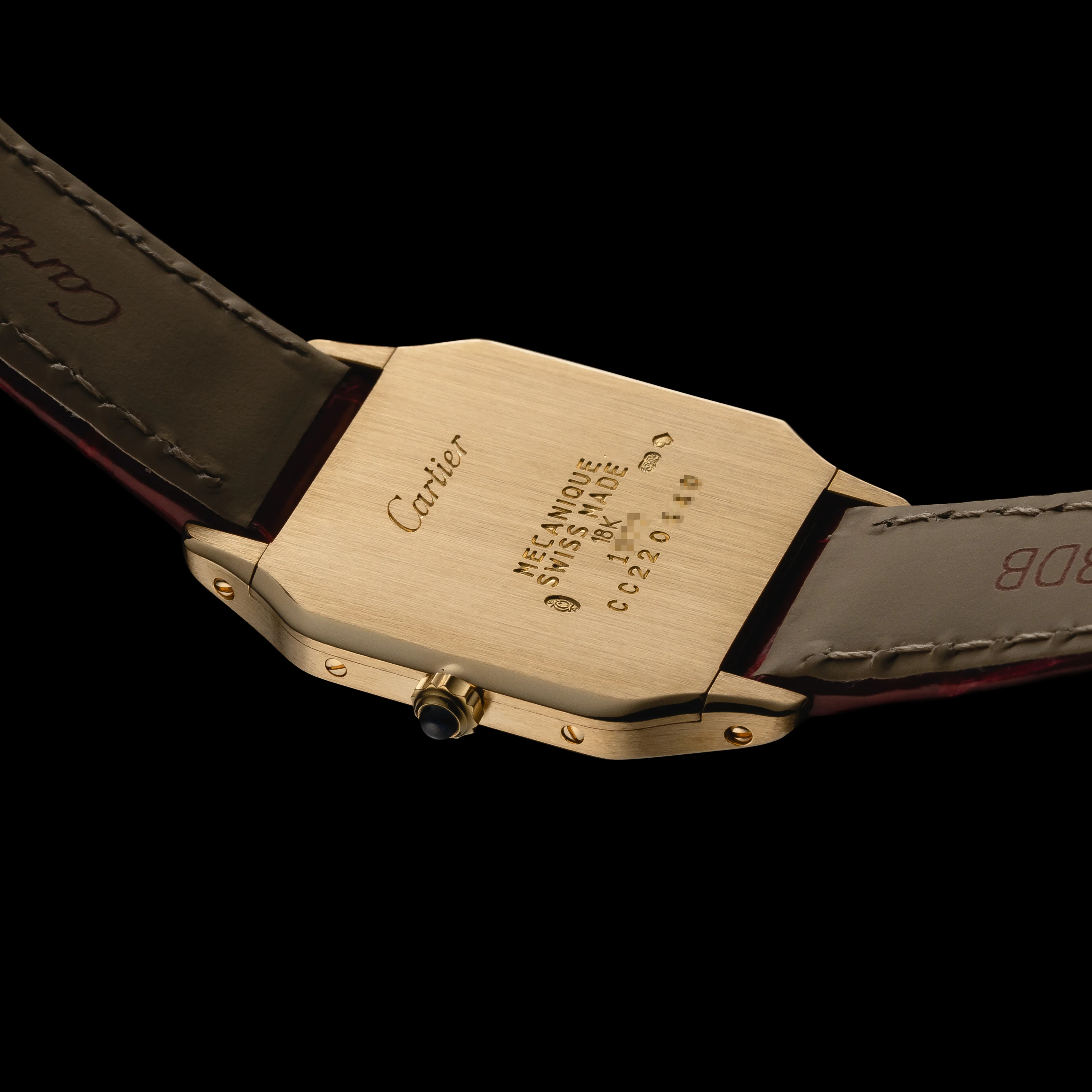 Cartier Santos Dumont 1577 18k yellow gold 1