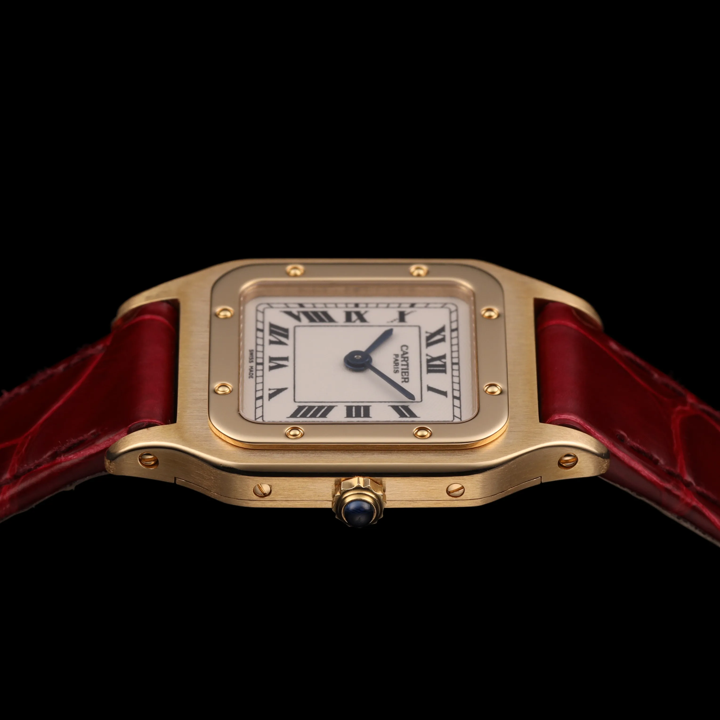 Cartier Santos Dumont 1577 18k yellow gold 2