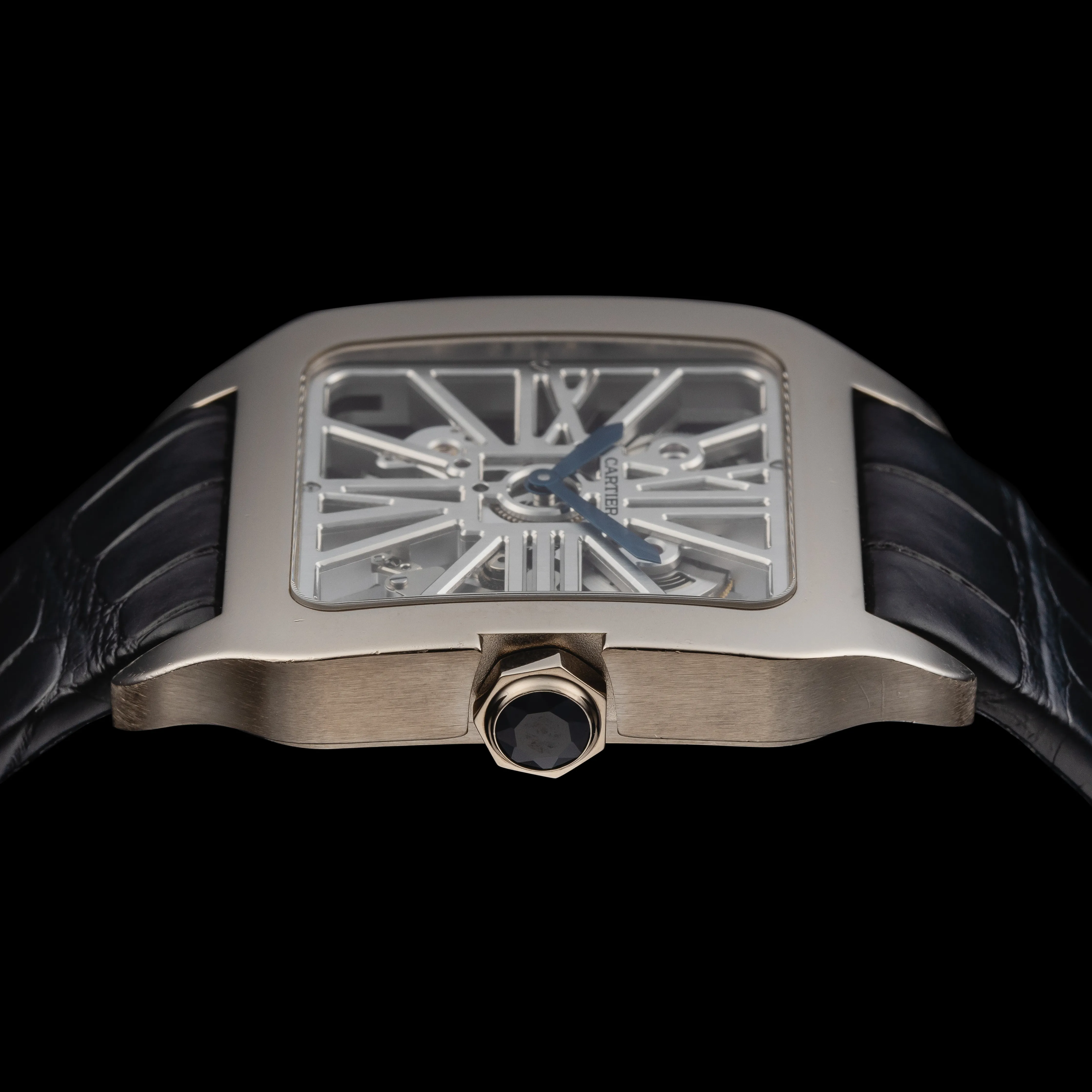 Cartier Santos Dumont W2020033 18k white gold 2