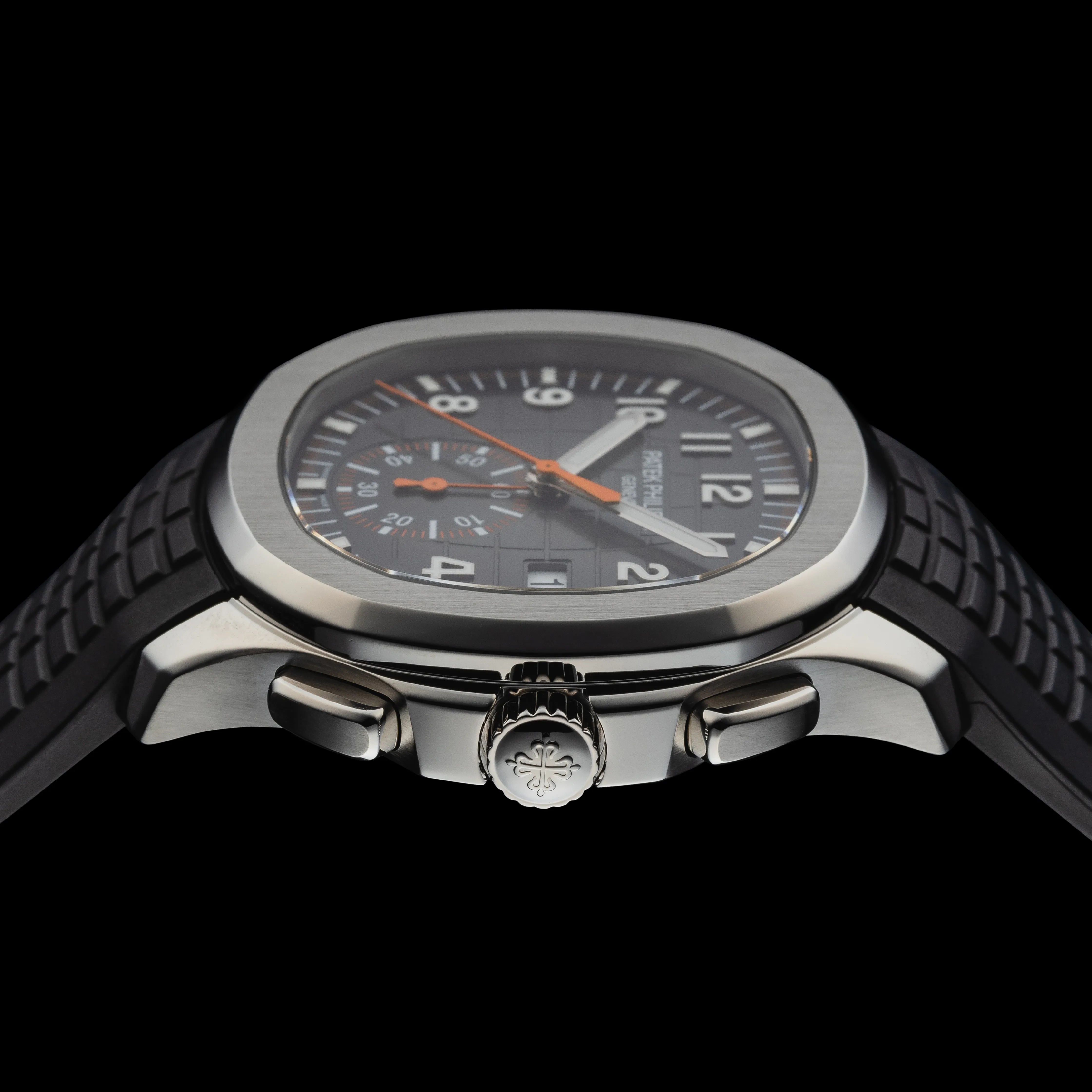 Patek Philippe Aquanaut 5968A-001 40mm Stainless steel Black 2