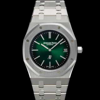 Audemars Piguet Royal Oak 15202PT.OO.1240PT.01 Platinum Green