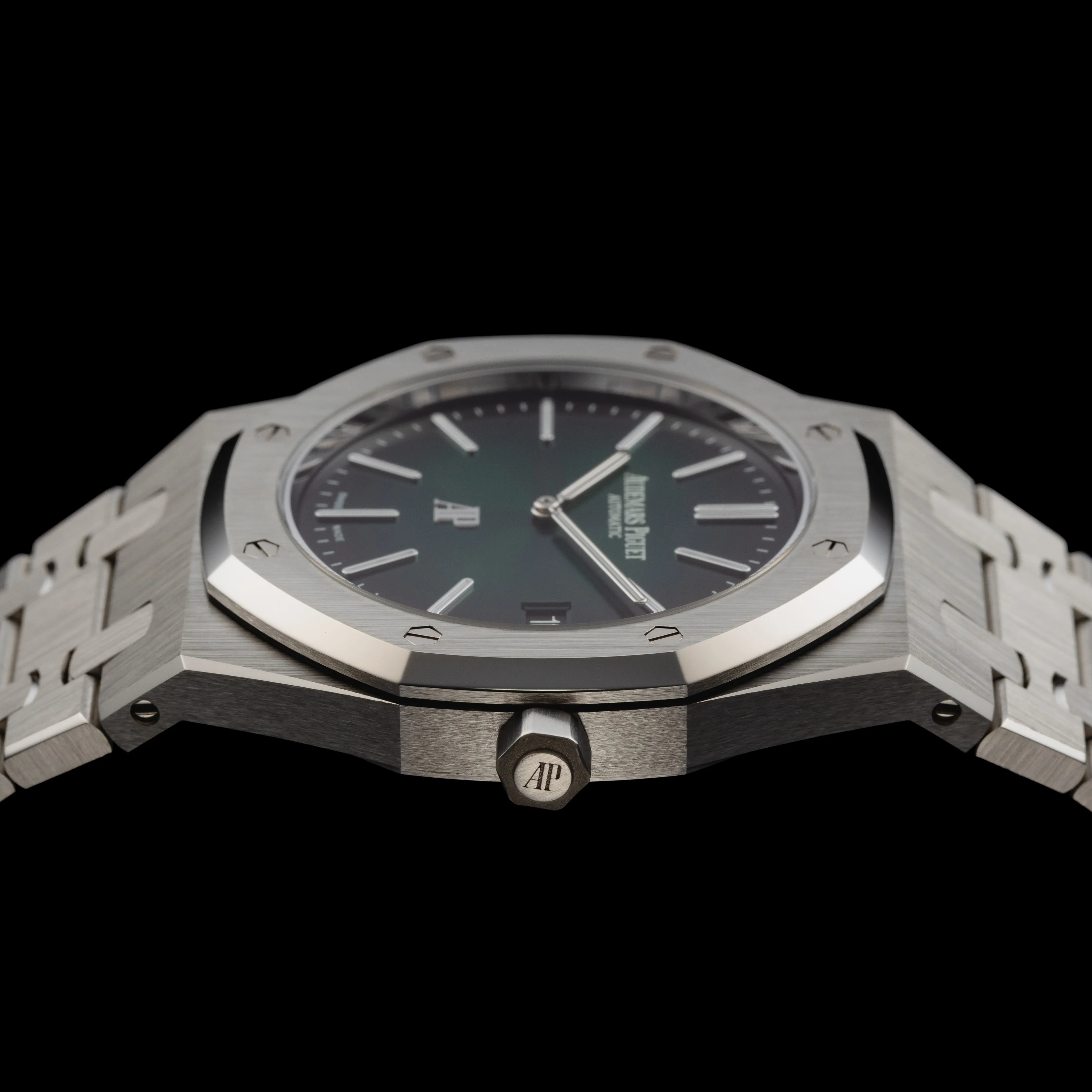 Audemars Piguet Royal Oak 15202PT.OO.1240PT.01 39mm Platinum Green 2