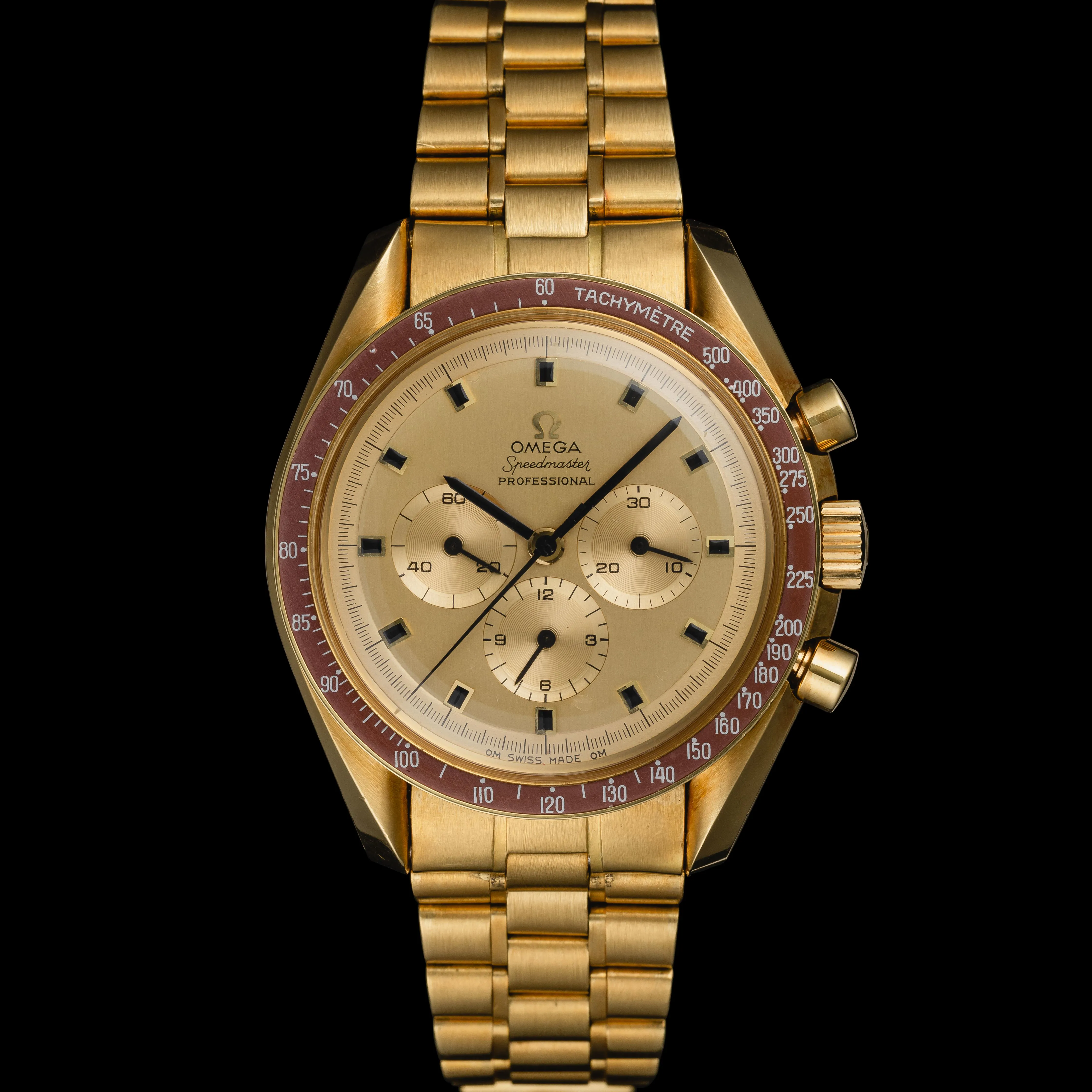 Omega Speedmaster Professional BA 145.022-69 42mm 18k yellow gold