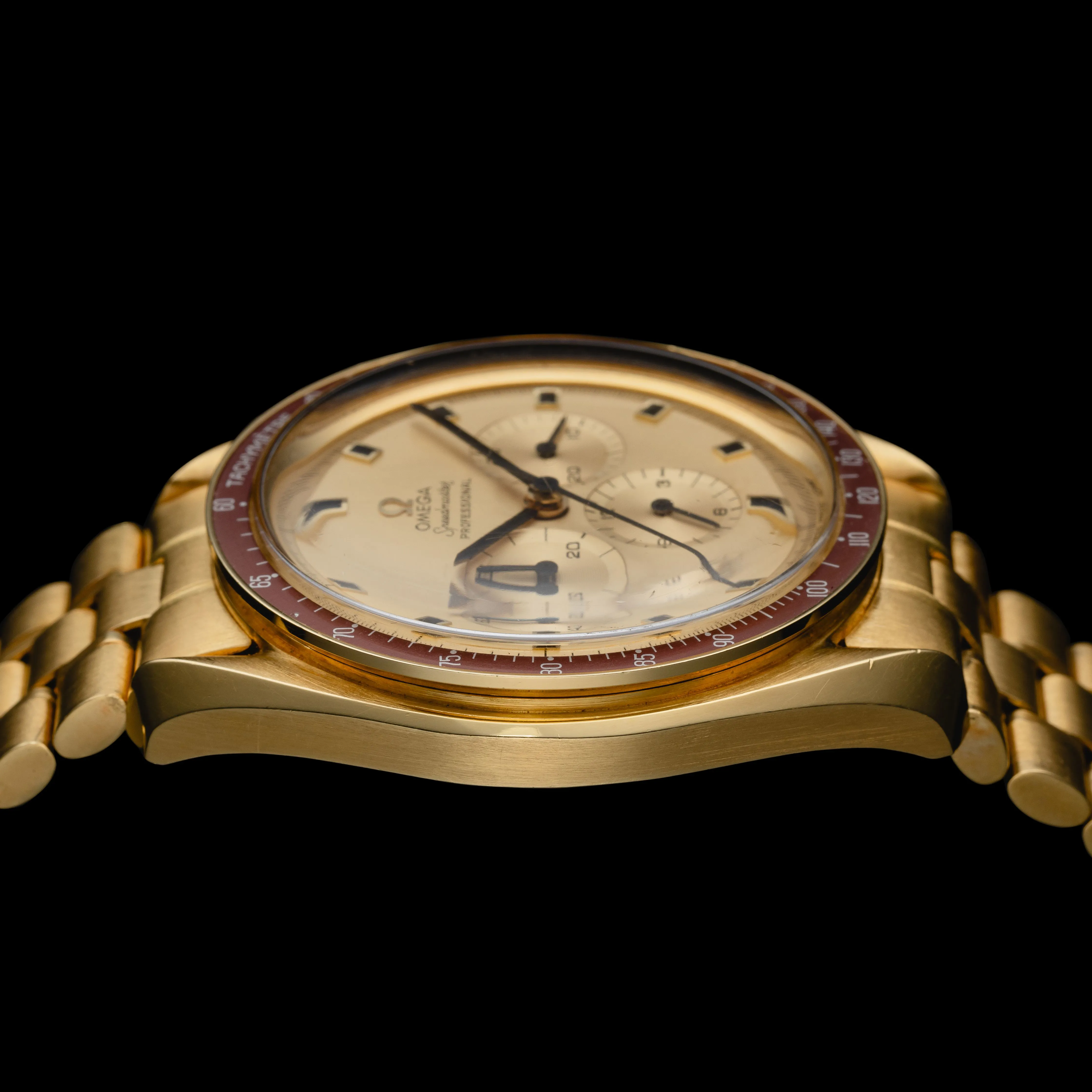 Omega Speedmaster Professional BA 145.022 69 18k yellow gold 1969 Japan 4th Auction Lot 079 EveryWatch