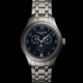 Patek Philippe Annual Calendar 4947/1A-001 Stainless steel Blue