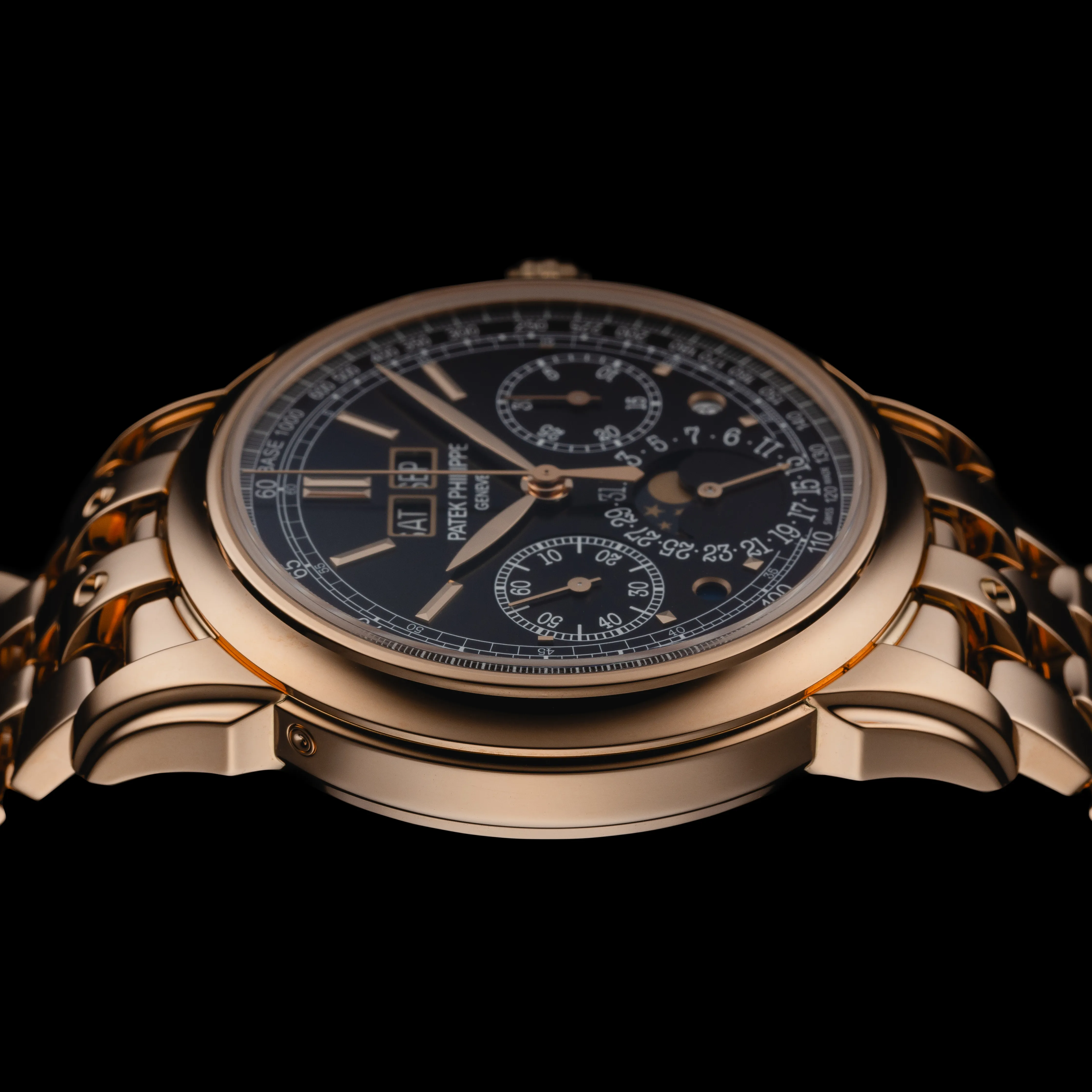 Patek Philippe Perpetual Calendar Chronograph 5270/1R-001 41mm 18k rose gold Black 3