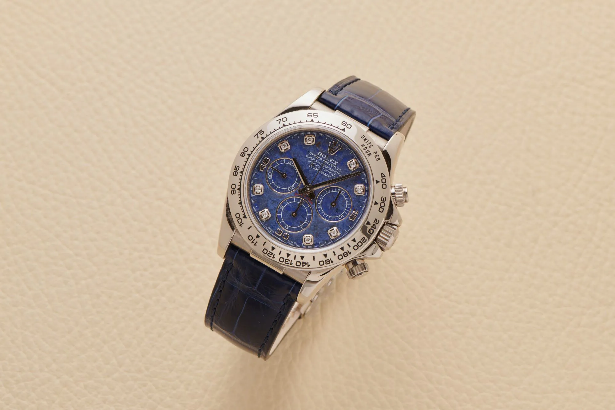 Rolex Daytona 16519 40mm White gold Sodalite 2