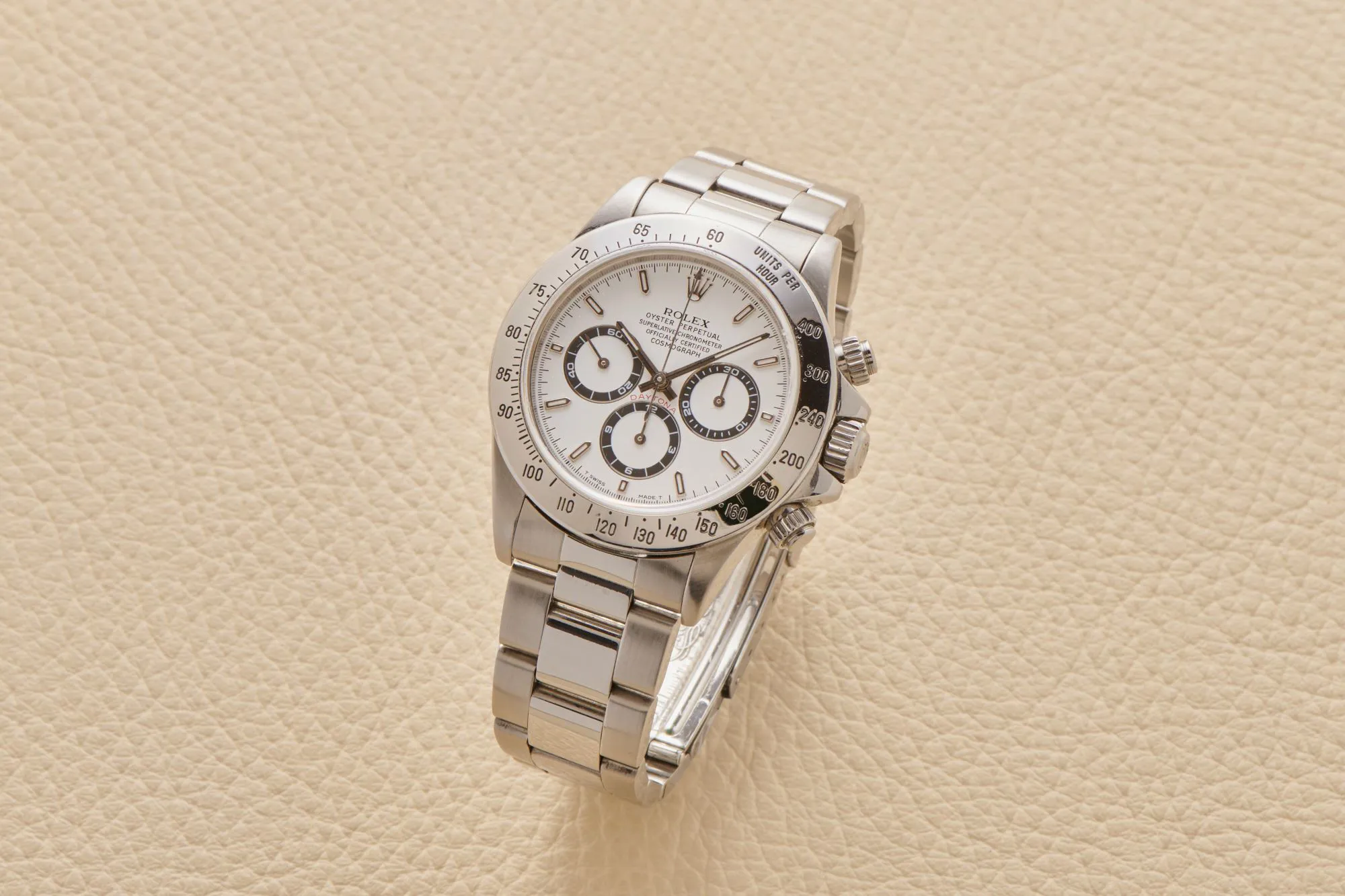 Rolex Daytona 16520 40mm Stainless steel White 2