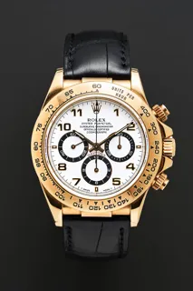 Rolex Daytona 16518 Yellow gold White