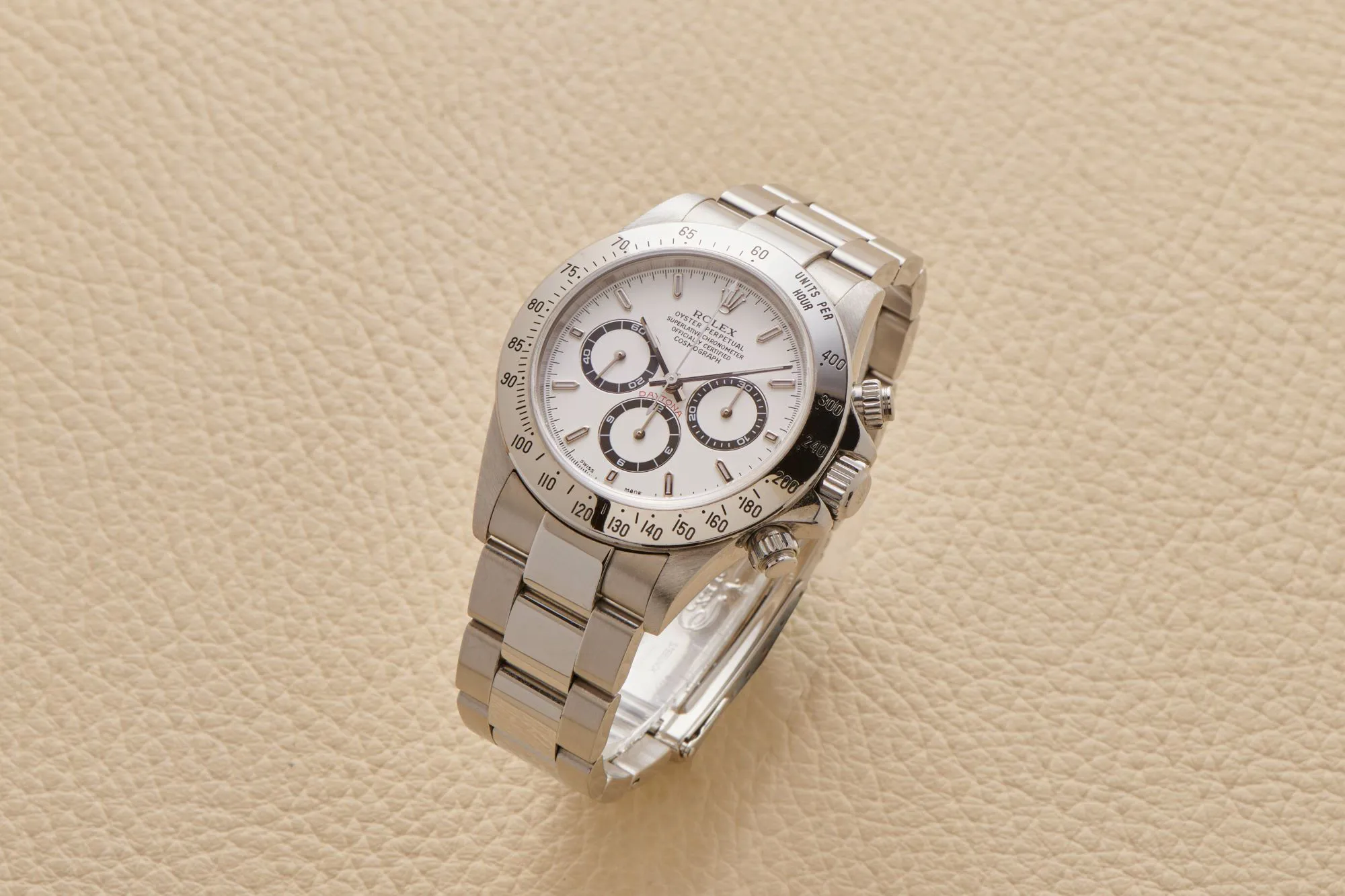 Rolex Daytona 16520 40mm Stainless steel White 2