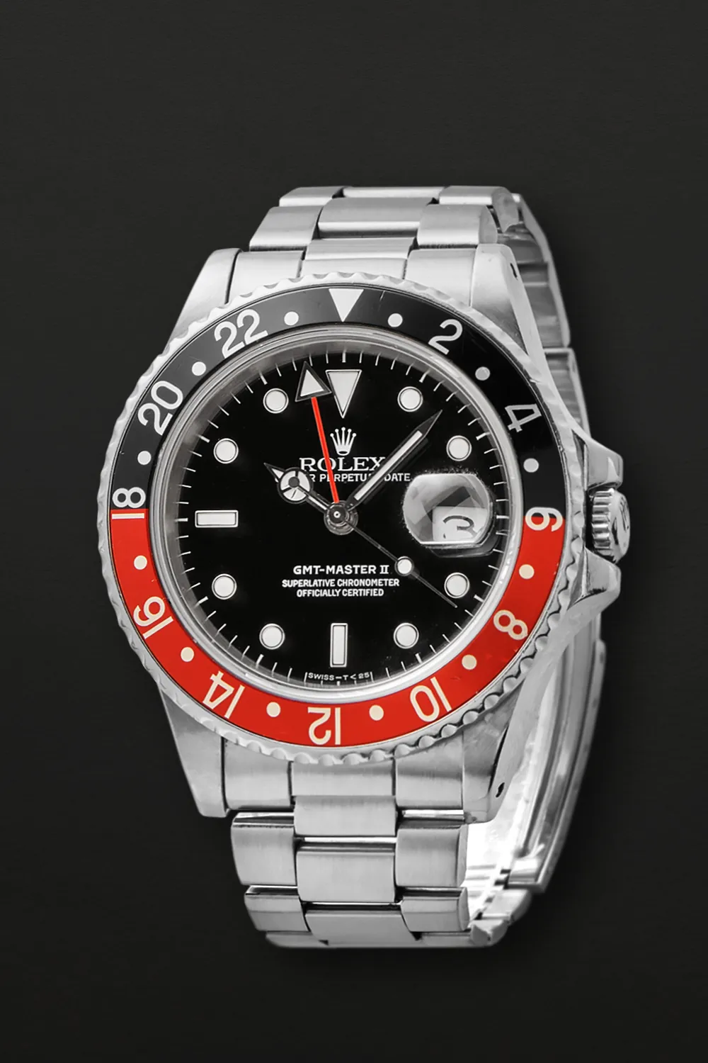 Rolex GMT-Master II 16760 40mm Stainless steel Black