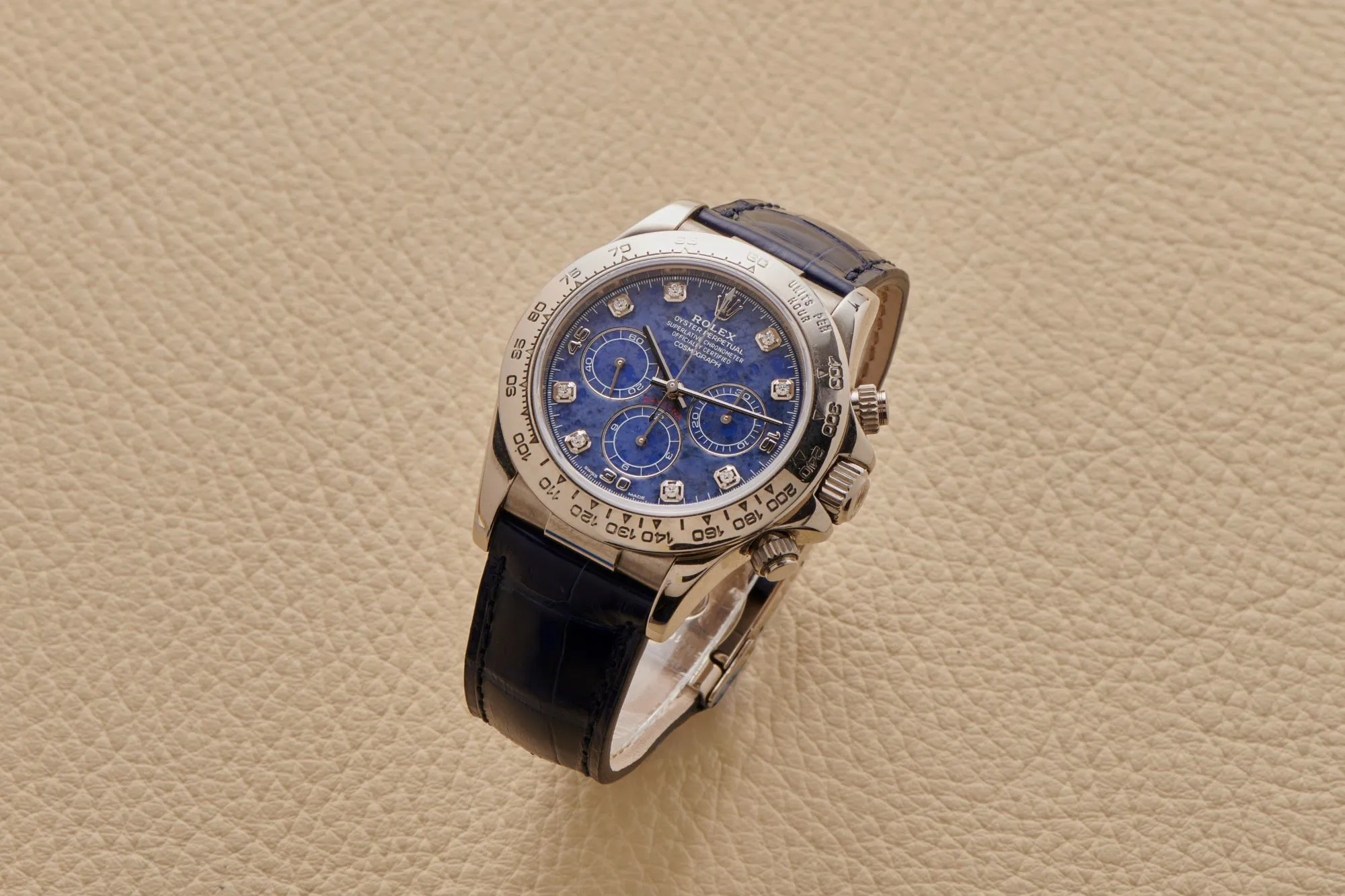 Rolex Daytona 16519 40mm White gold Sodalite 3