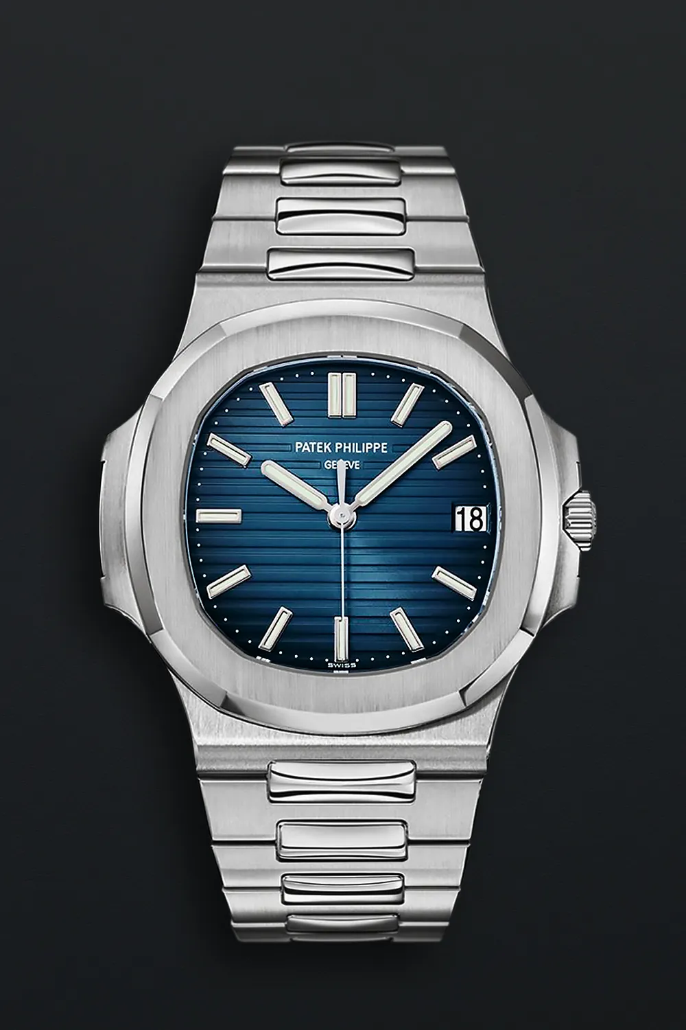 Patek Philippe Nautilus 5711/1A-010 40mm Stainless steel Blue