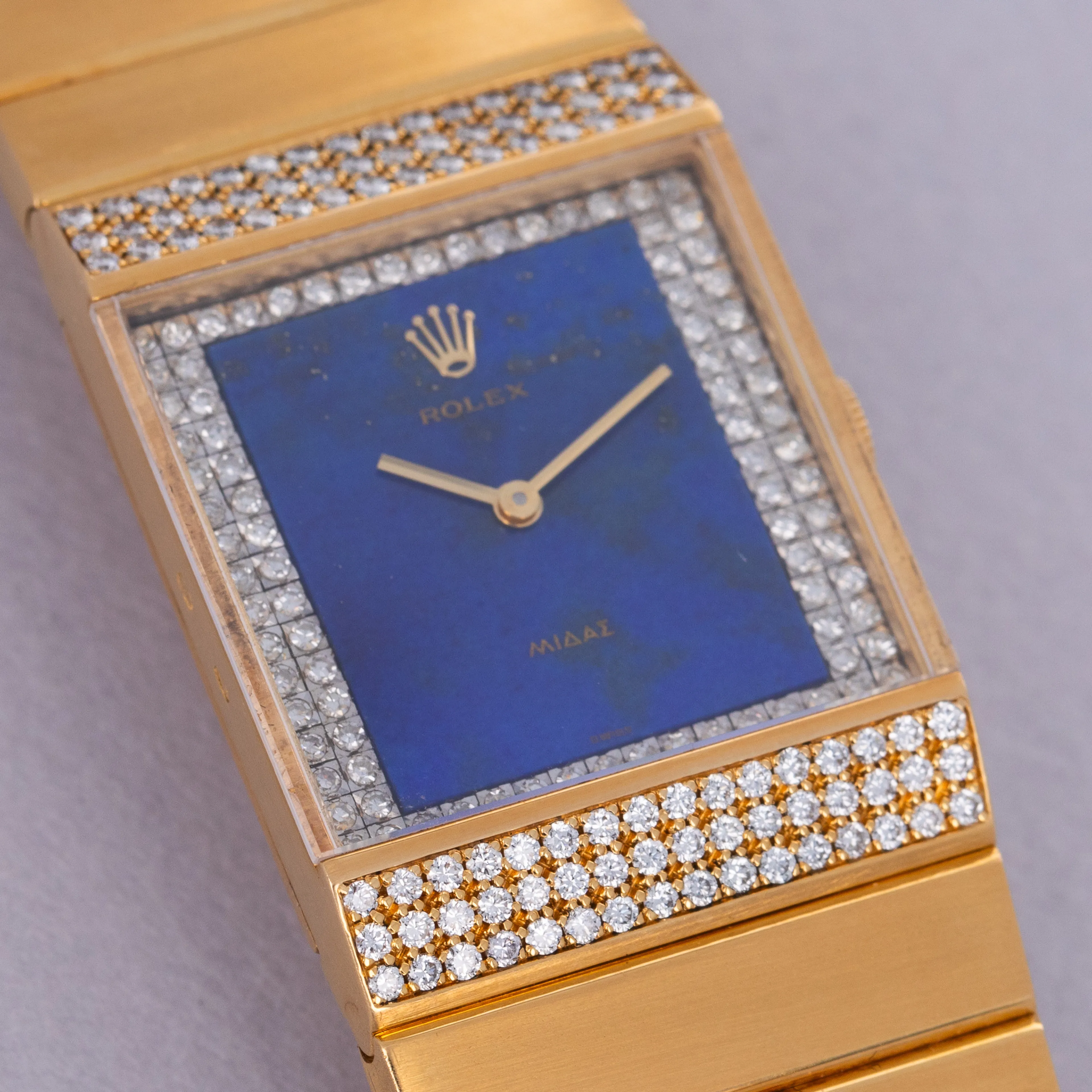 Rolex Cellini King Midas 4611 24mm Yellow gold Lapis lazuli 1