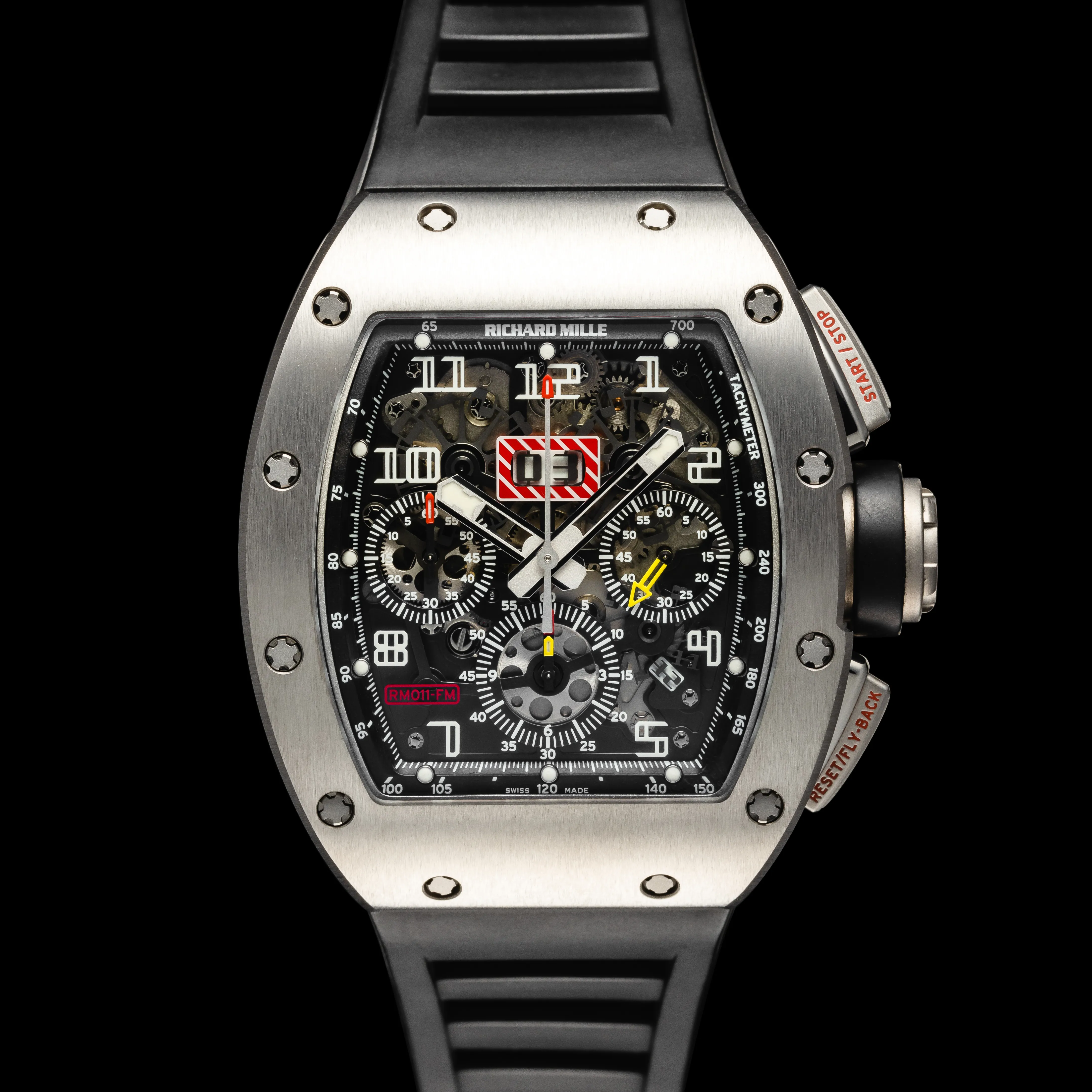 Richard Mille RM011 Felipe Massa RM011 AH TI 40mm Titanium