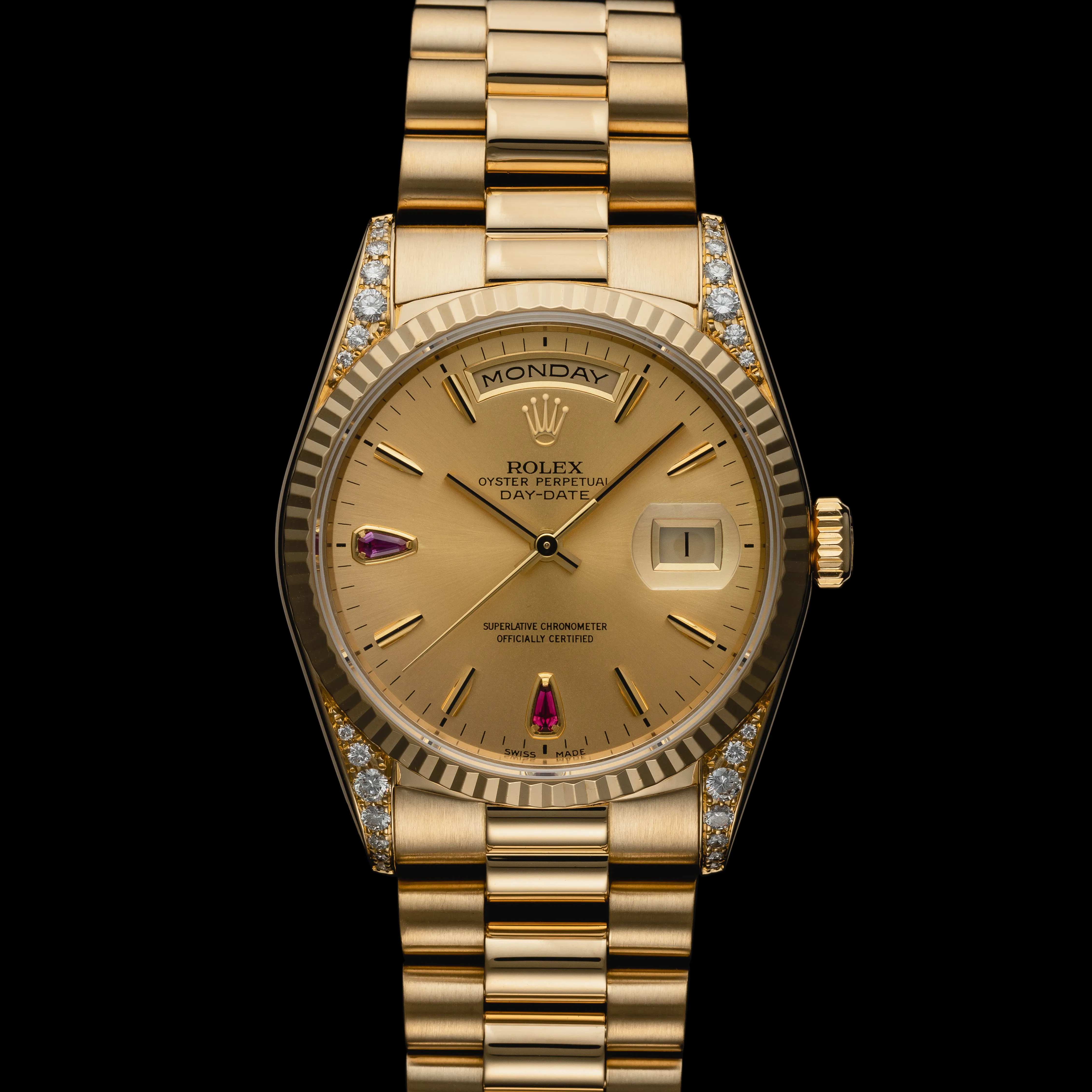 Rolex Day-Date 36 18338 36mm Yellow gold Champagne