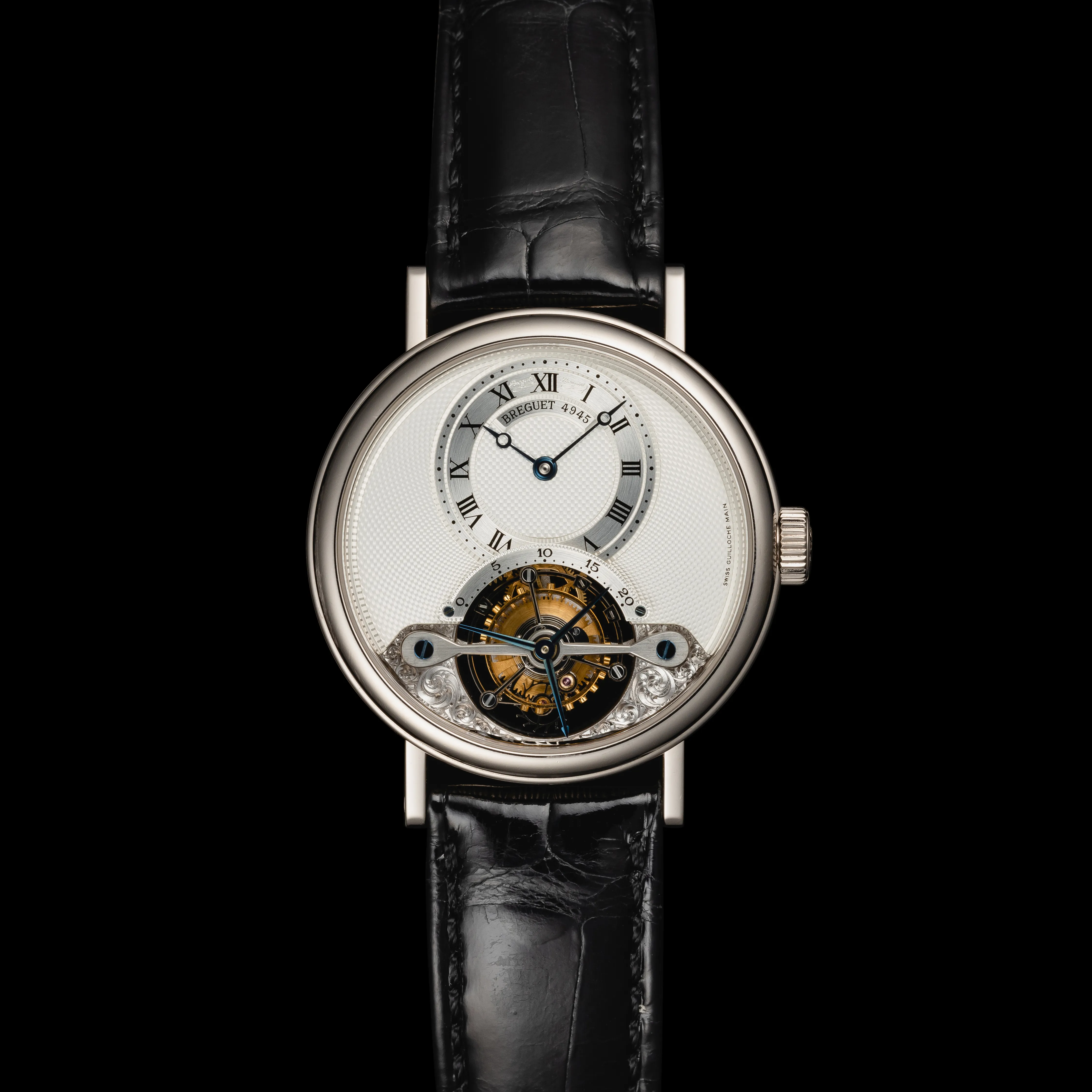 Breguet Classique Tourbillon 3357bb/12/986 36mm 18k white gold